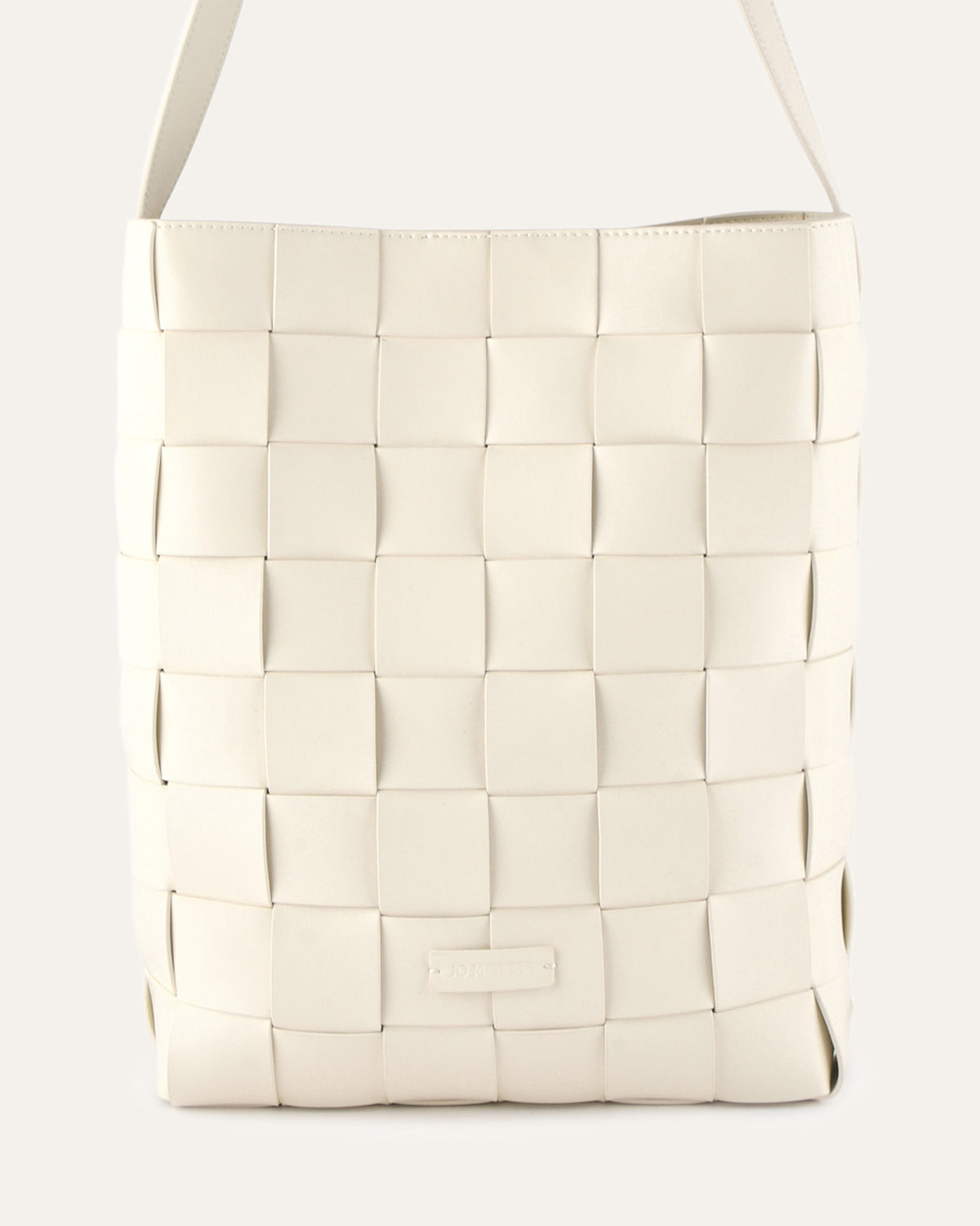 HAZE TOTE BAG OFF WHITE LEATHER