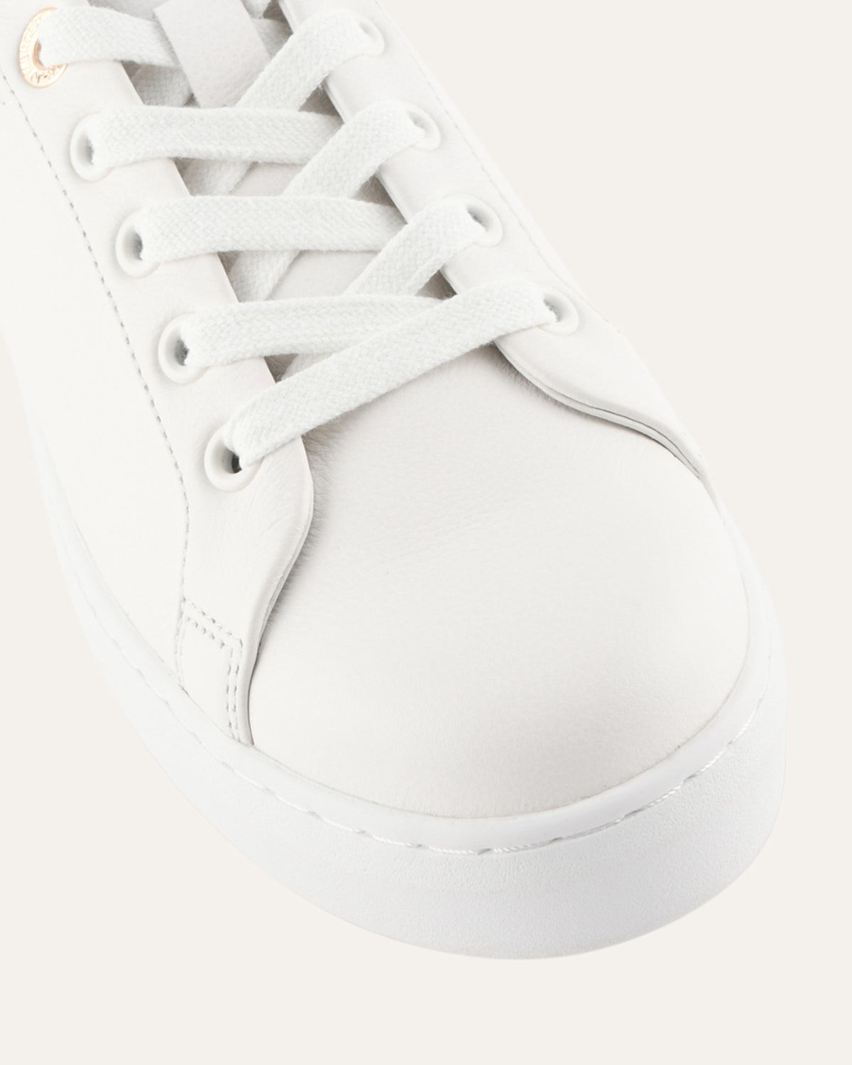 HAZEL SNEAKERS WHITE/LATTE LEATHER