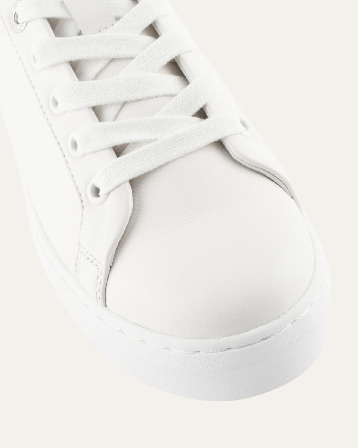 HAZEL SNEAKERS WHITE LEATHER