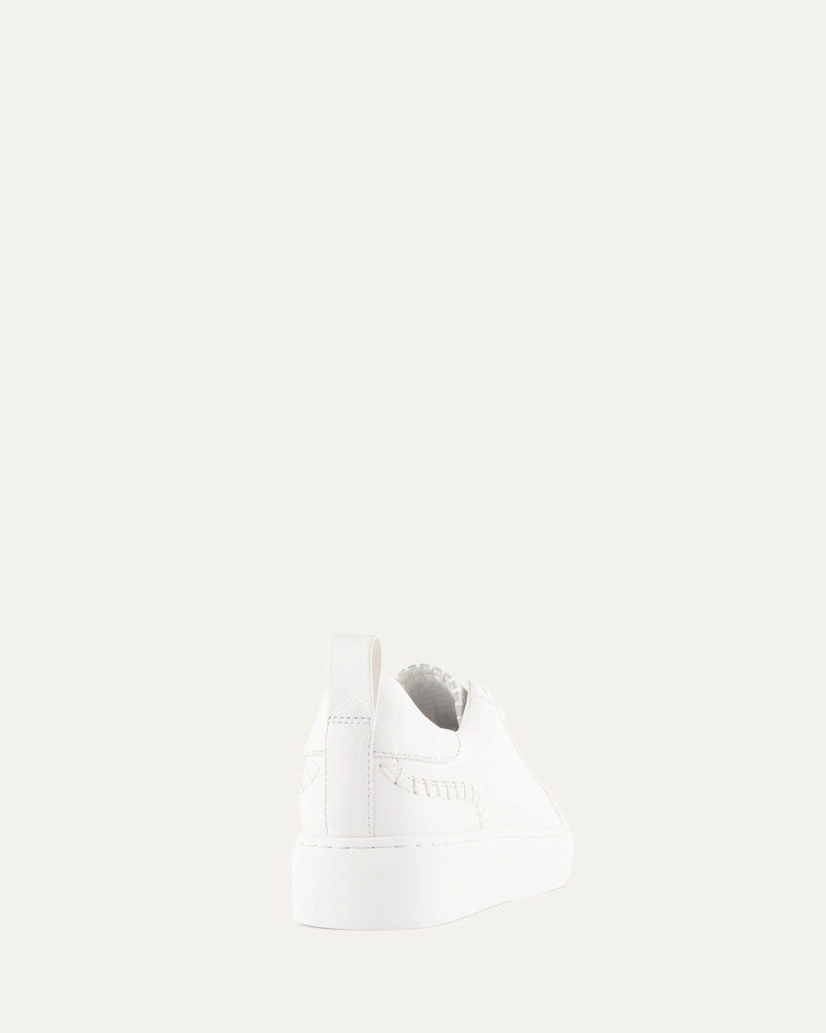 HAZEL SNEAKERS WHITE LEATHER