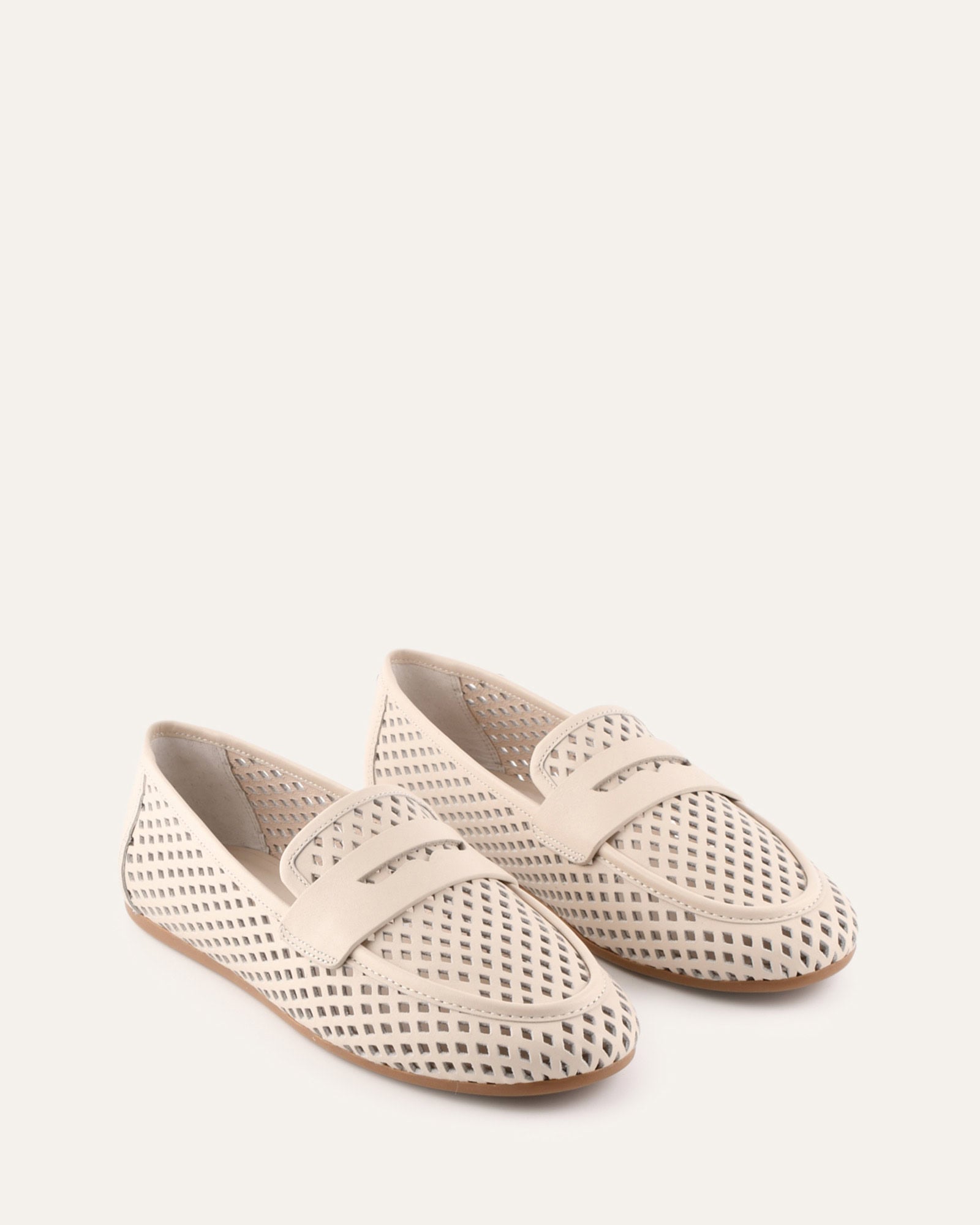 HEDLEY LOAFERS OFF WHITE LEATHER image