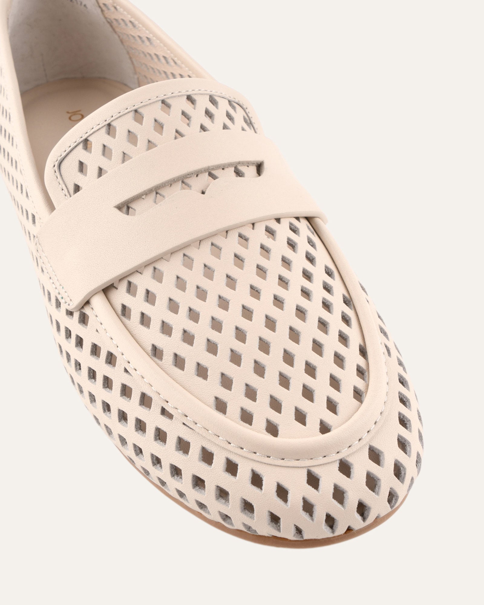 HEDLEY LOAFERS OFF WHITE LEATHER image