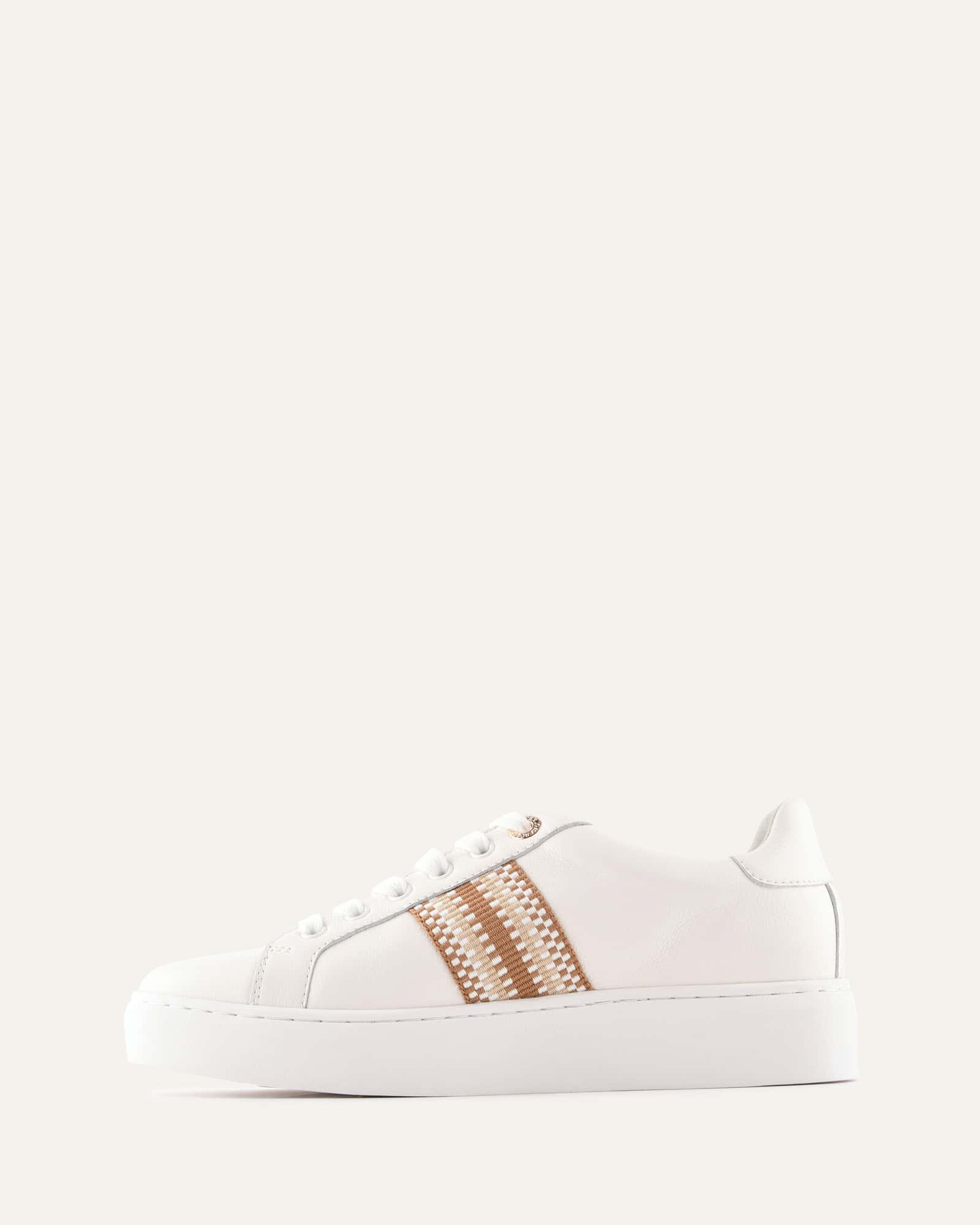 HOLLY SNEAKERS WHITE LEATHER image