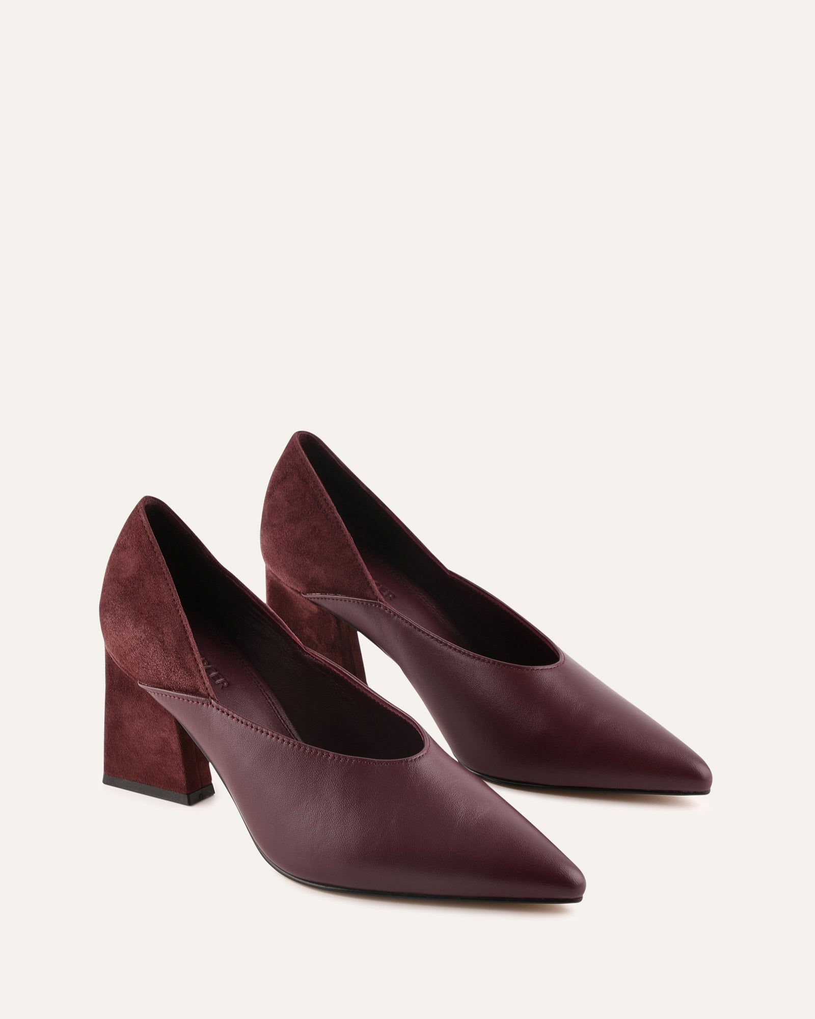 HUGO MID HEELS MERLOT MULTI image