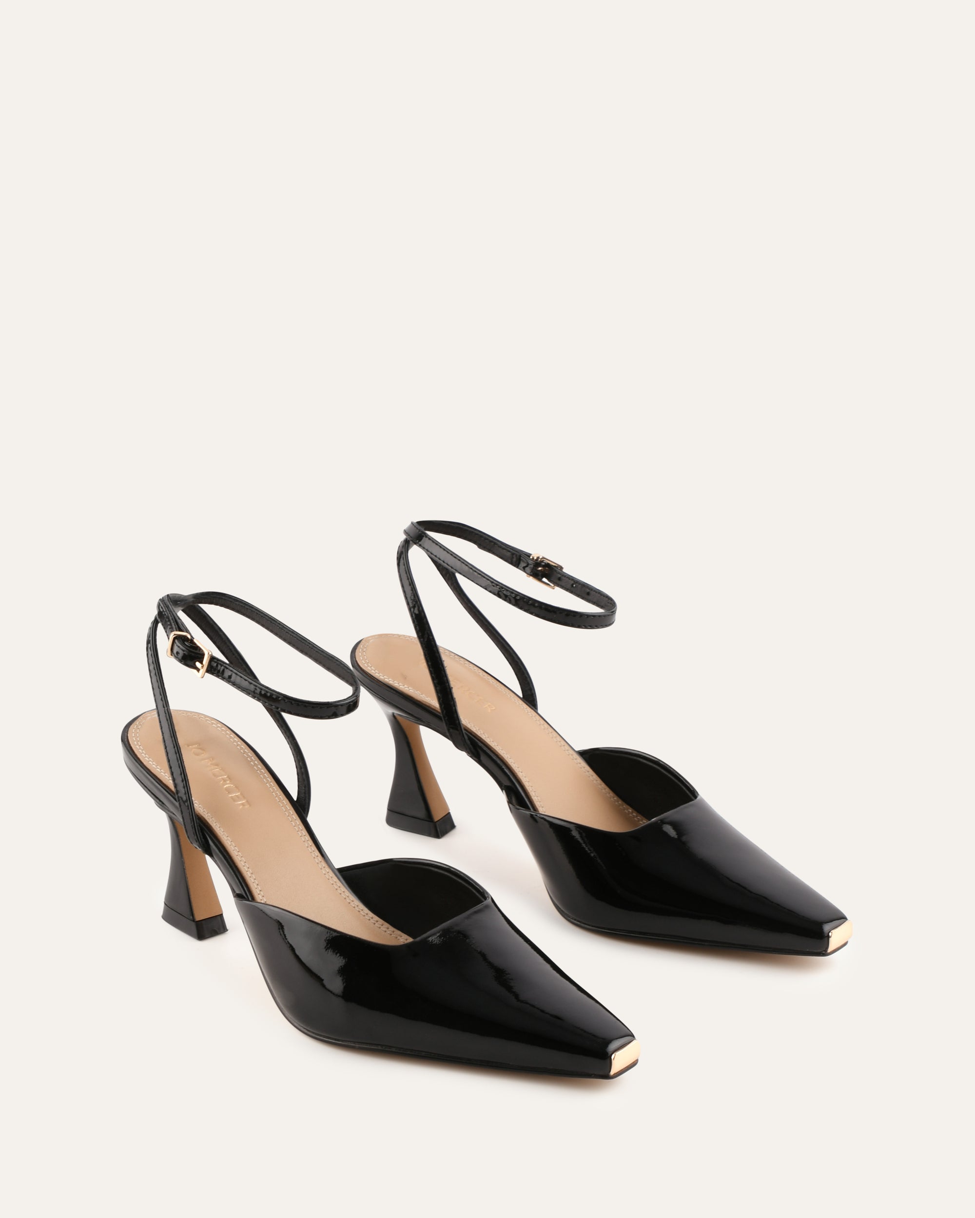 JACQULINE MID HEELS BLACK PATENT image
