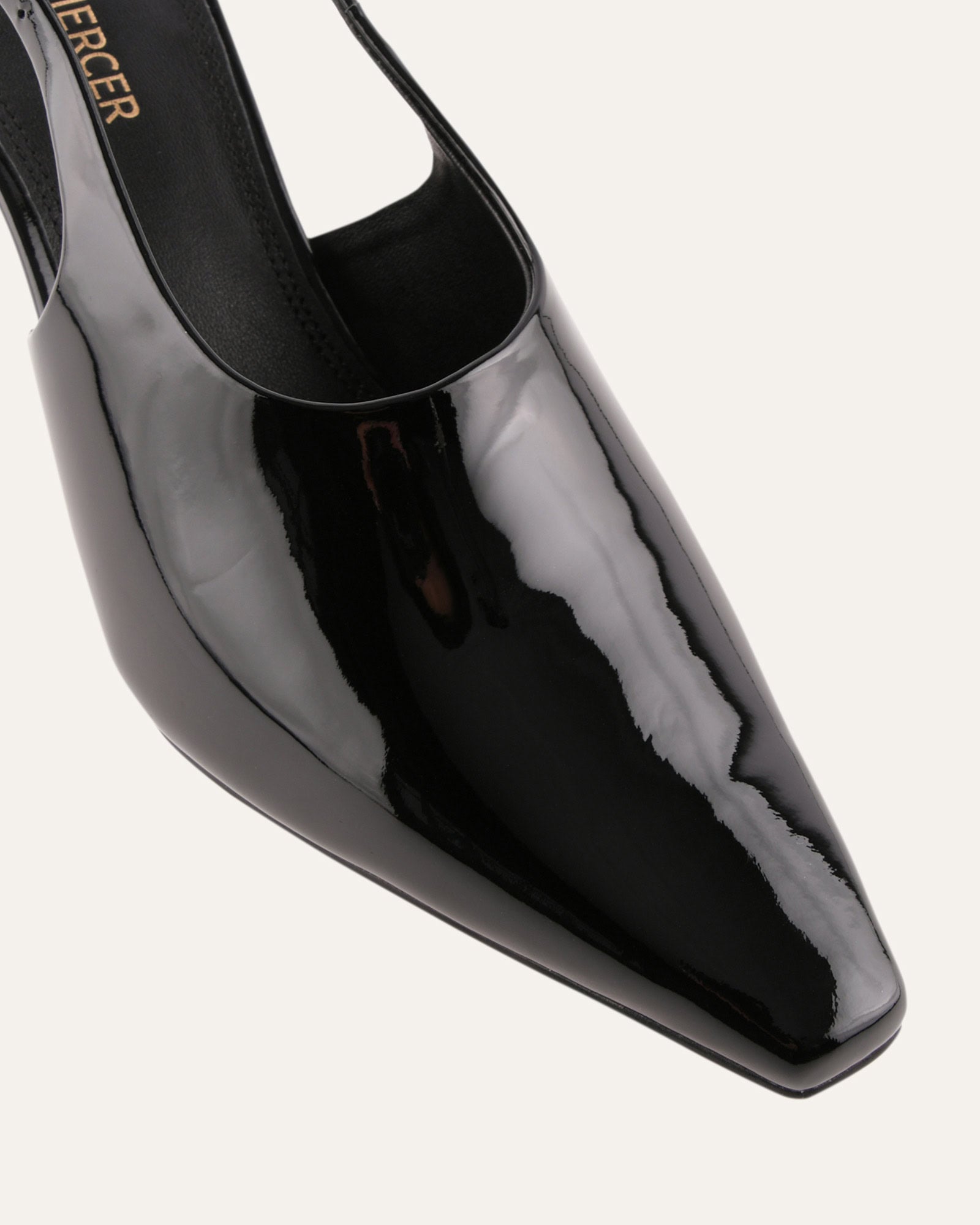 JANE MID HEELS BLACK PATENT image