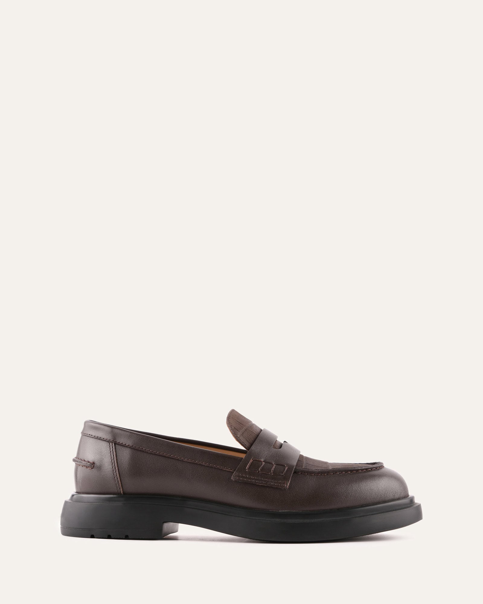 JARVIS LOAFERS BITTER CHOC MULTI image