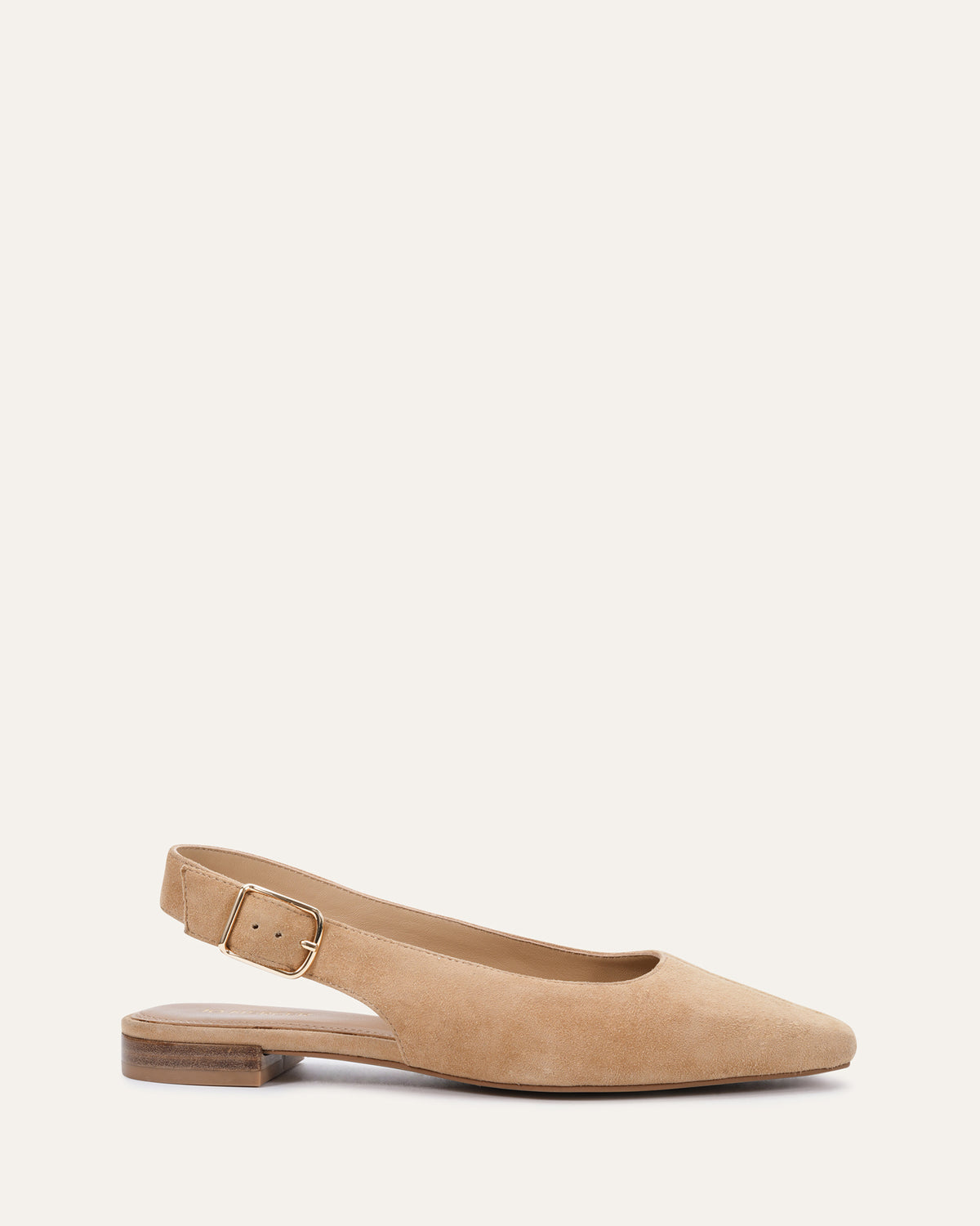 JENNIE DRESS FLATS CAMEL SUEDE