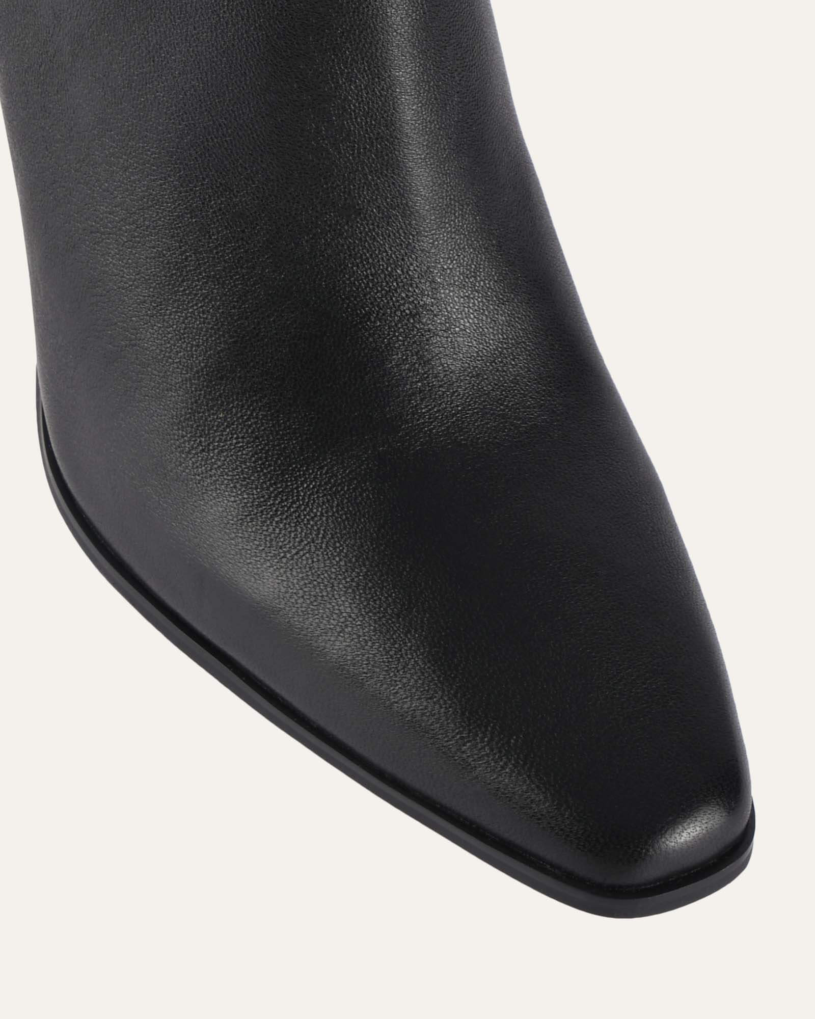 JOLENE KNEE BOOTS BLACK LEATHER image