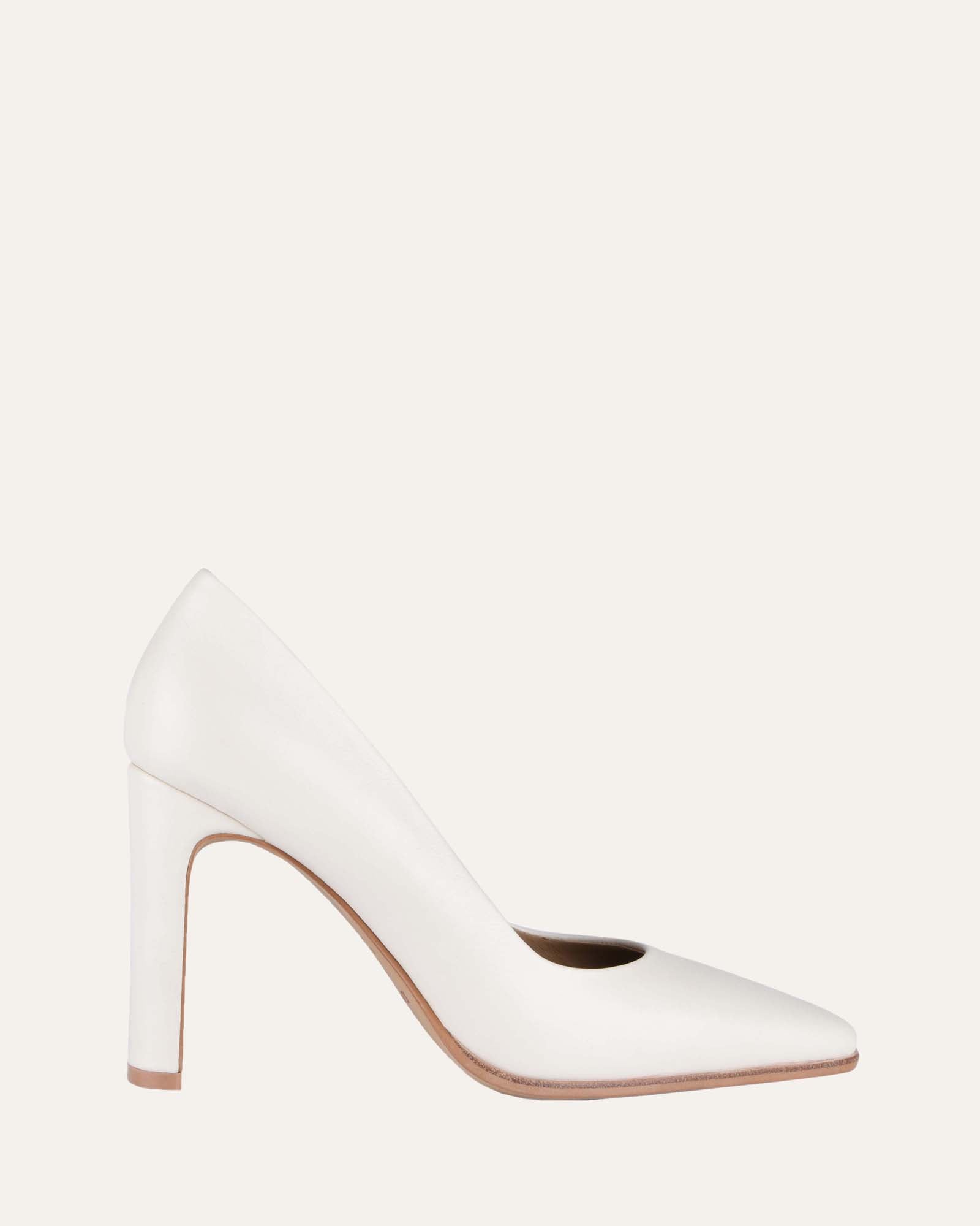 Off white colour heels Clearance