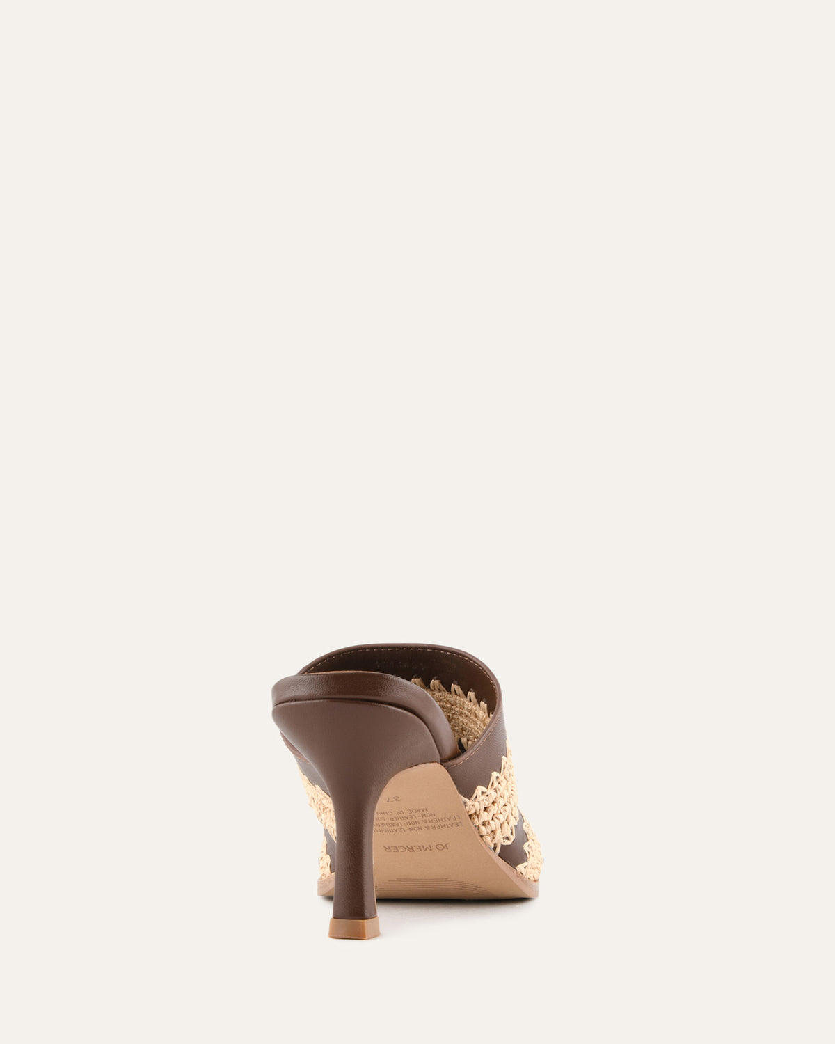 KEATING MID HEEL SANDALS PECAN LEATHER