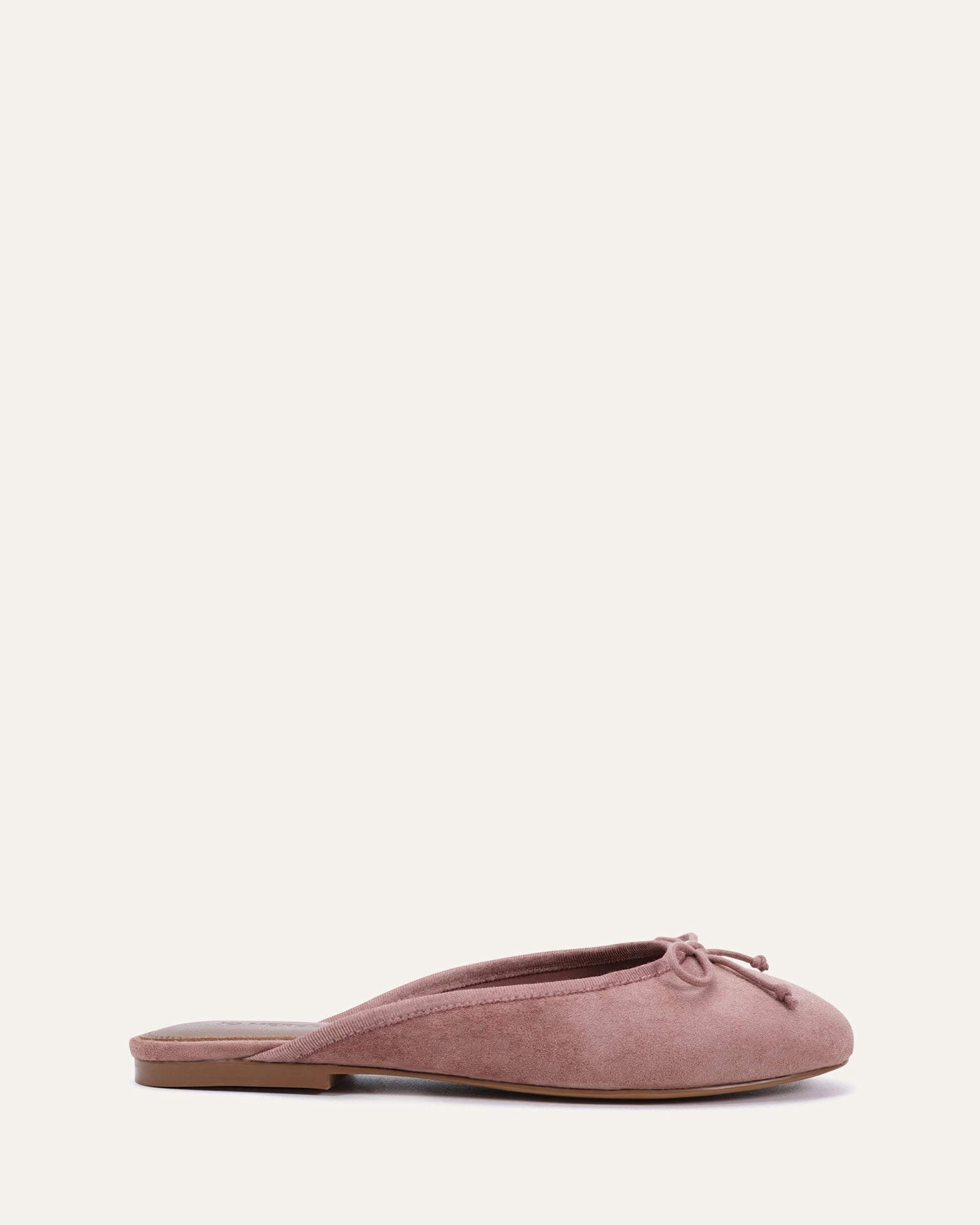 KELSEY CASUAL FLATS MULE ROSE SUEDE image