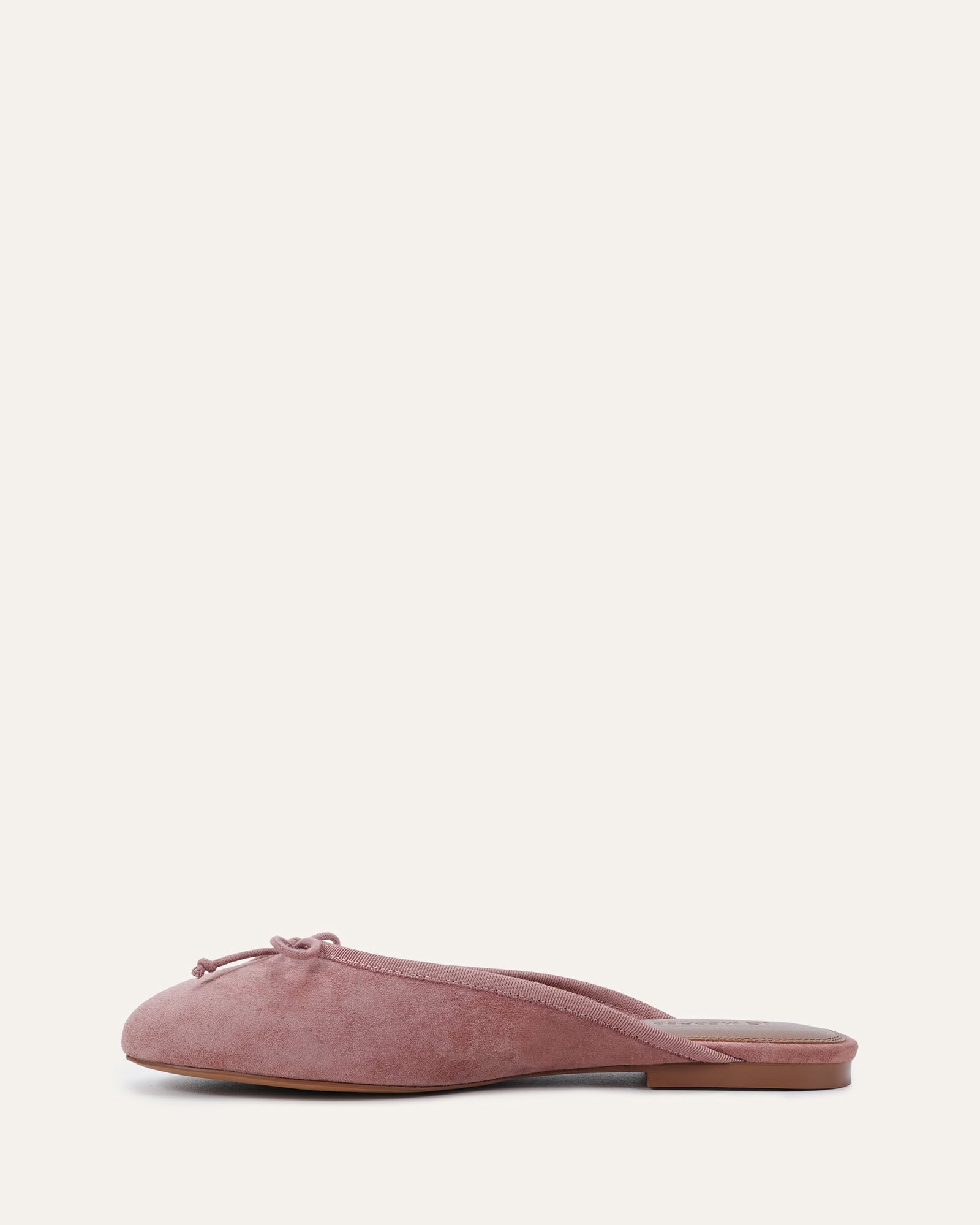 KELSEY CASUAL FLATS MULE ROSE SUEDE image