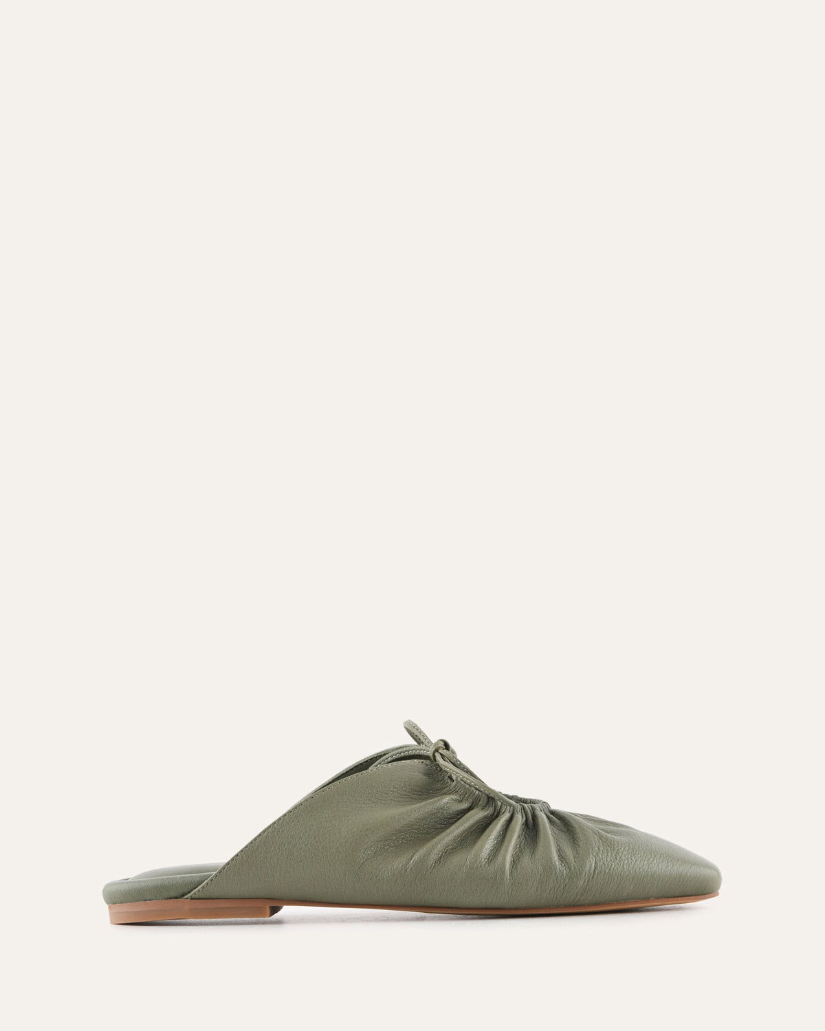 KEVA CASUAL FLATS SAGE LEATHER