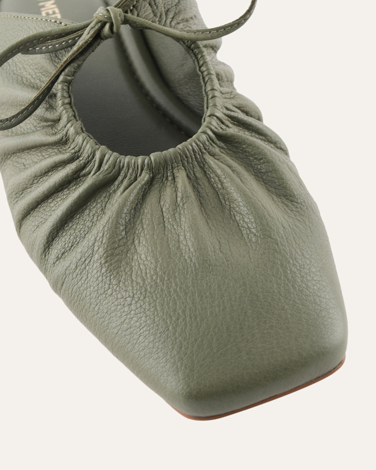 KEVA CASUAL FLATS SAGE LEATHER