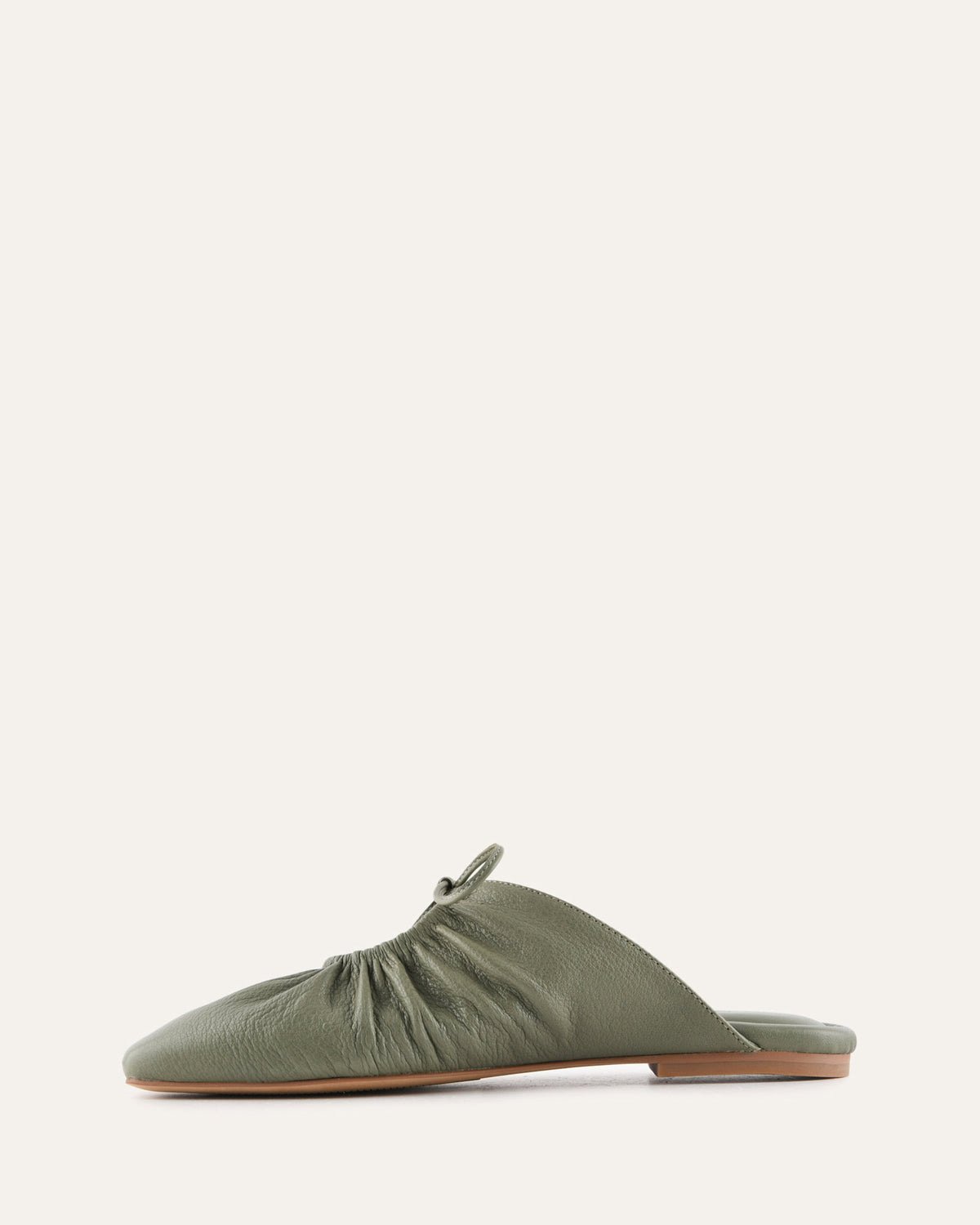 KEVA CASUAL FLATS SAGE LEATHER
