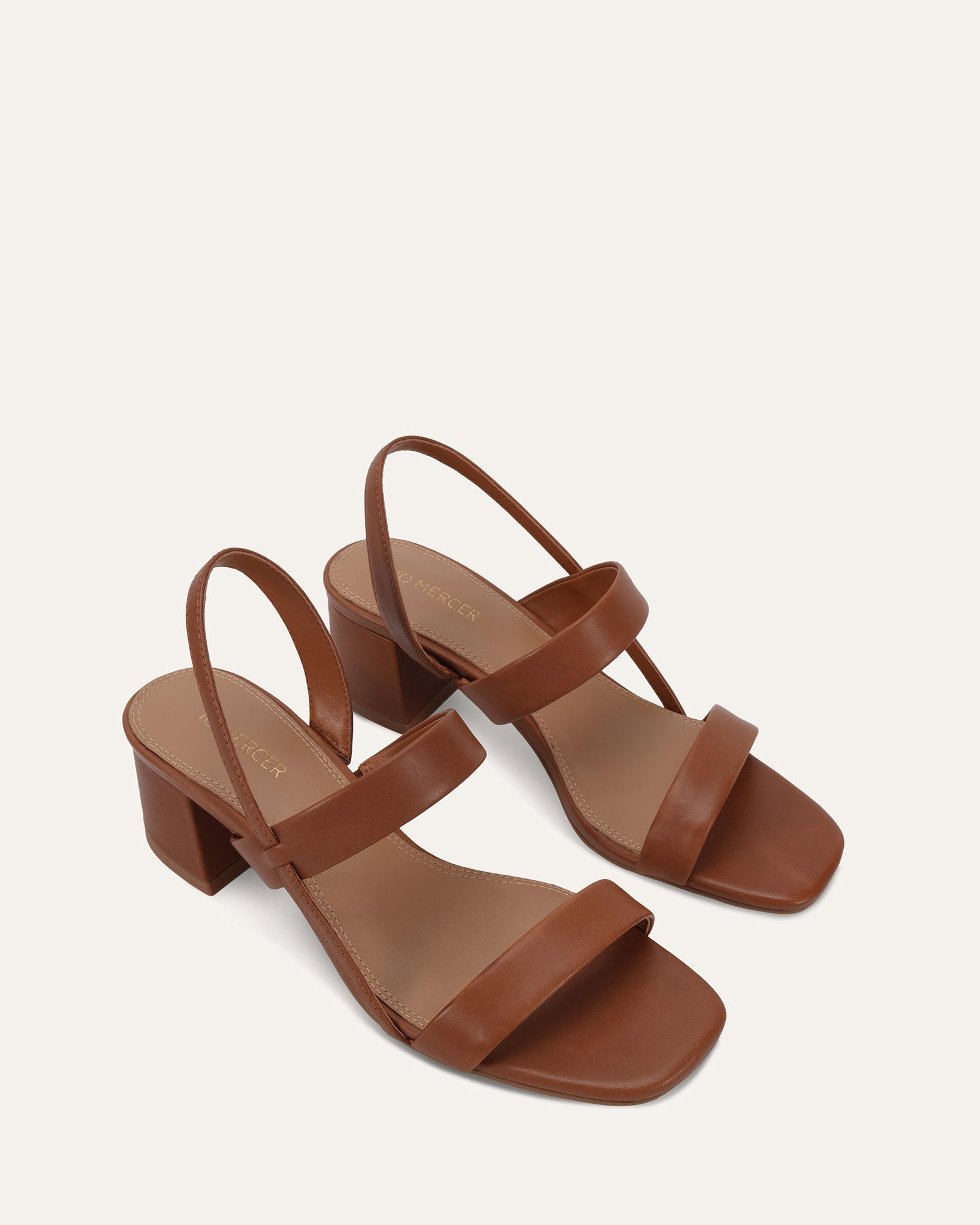 KIMBA MID SANDALS TUSCAN TAN LEATHER image