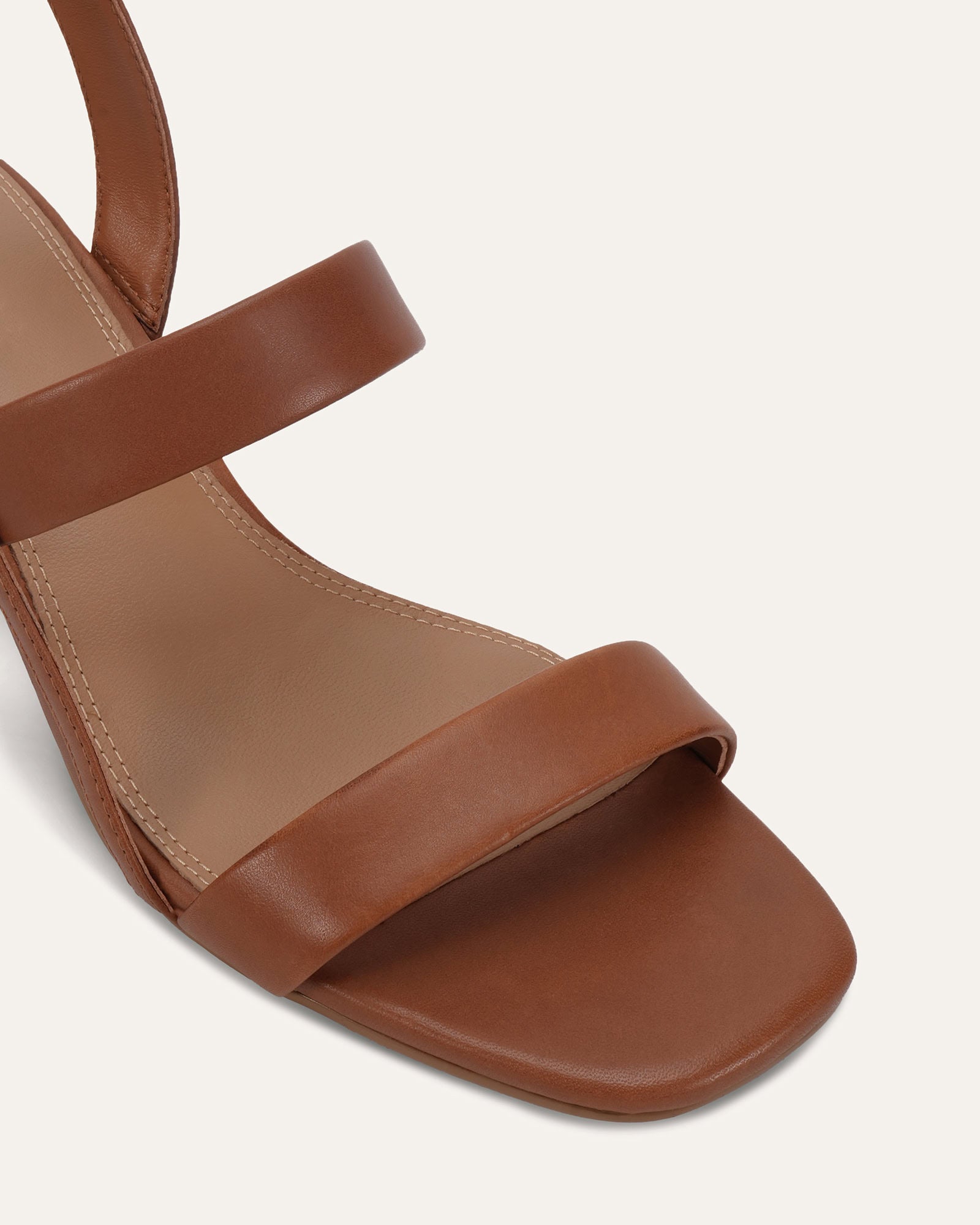 KIMBA MID SANDALS TUSCAN TAN LEATHER image