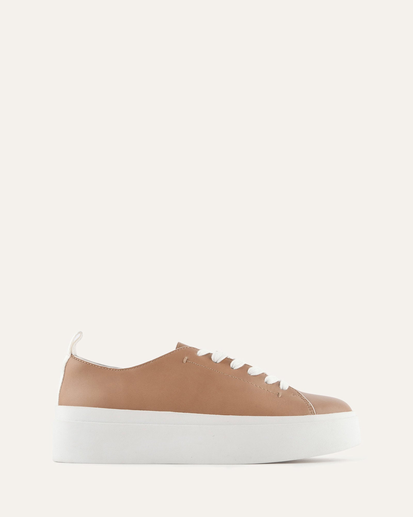 KITE SNEAKERS TAN LEATHER image