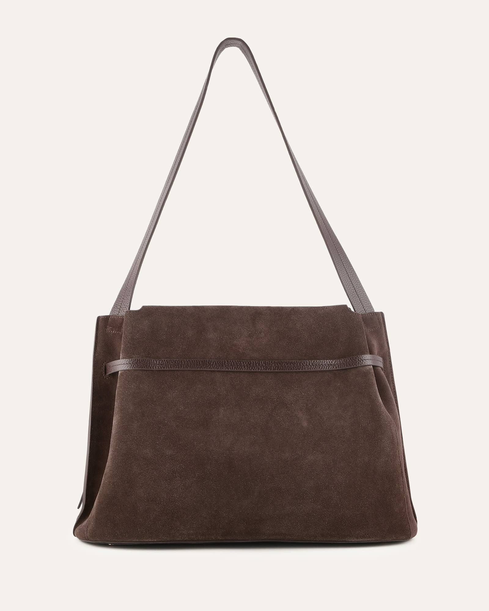 KORA TOTE BAG BITTER CHOC SUEDE image