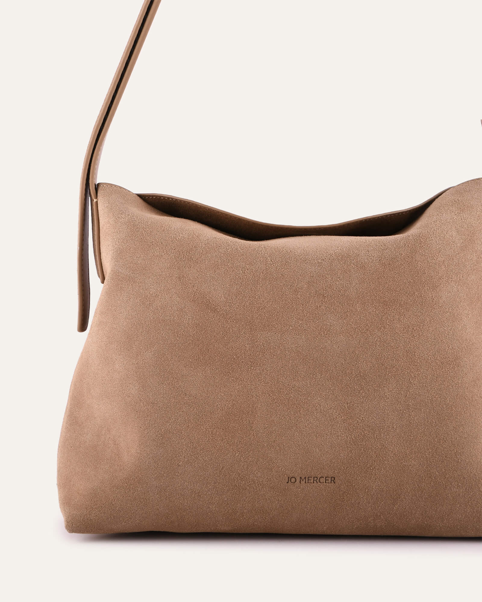 LANDRY CROSSBODY BAG LATTE SUEDE image