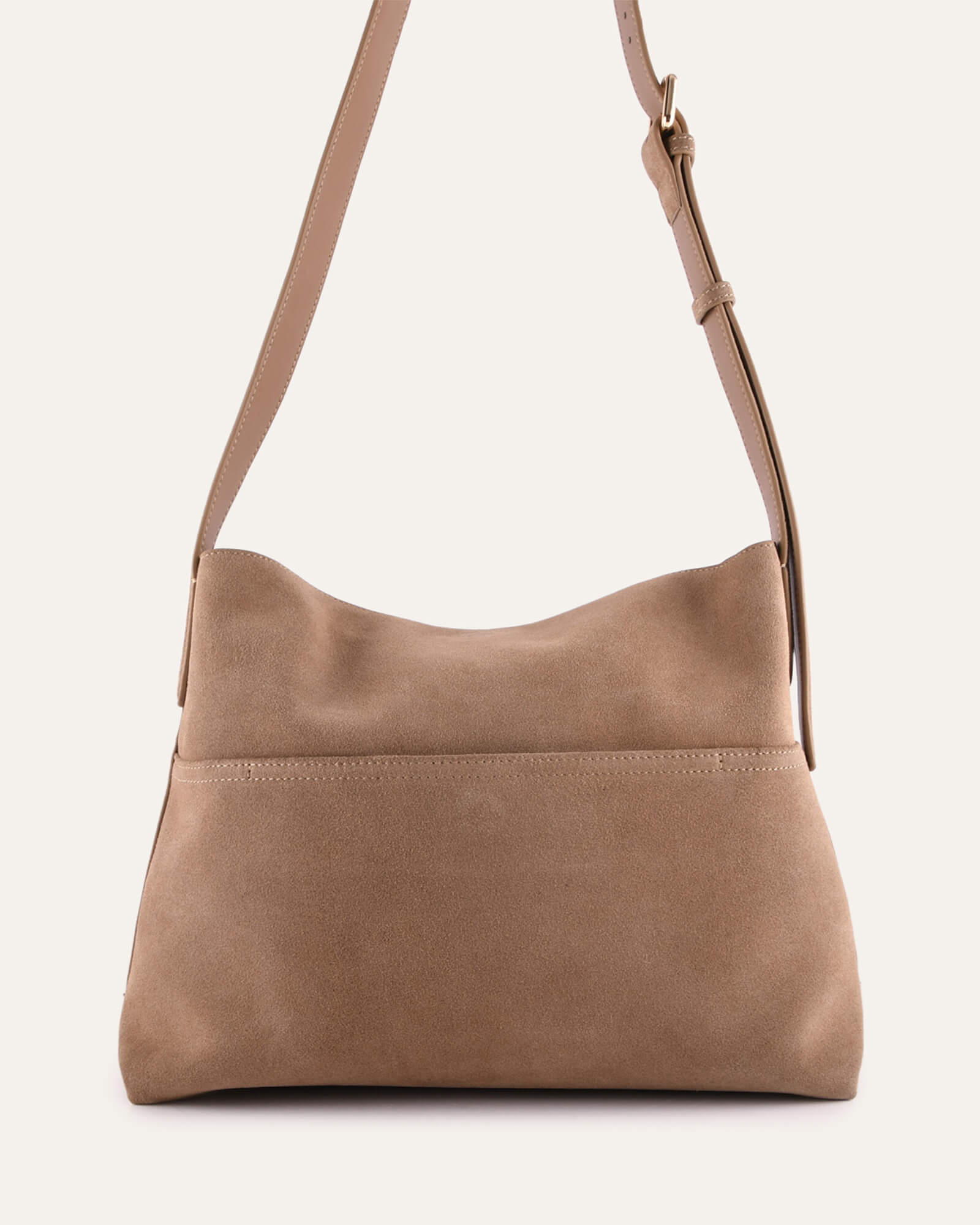 LANDRY CROSSBODY BAG LATTE SUEDE image
