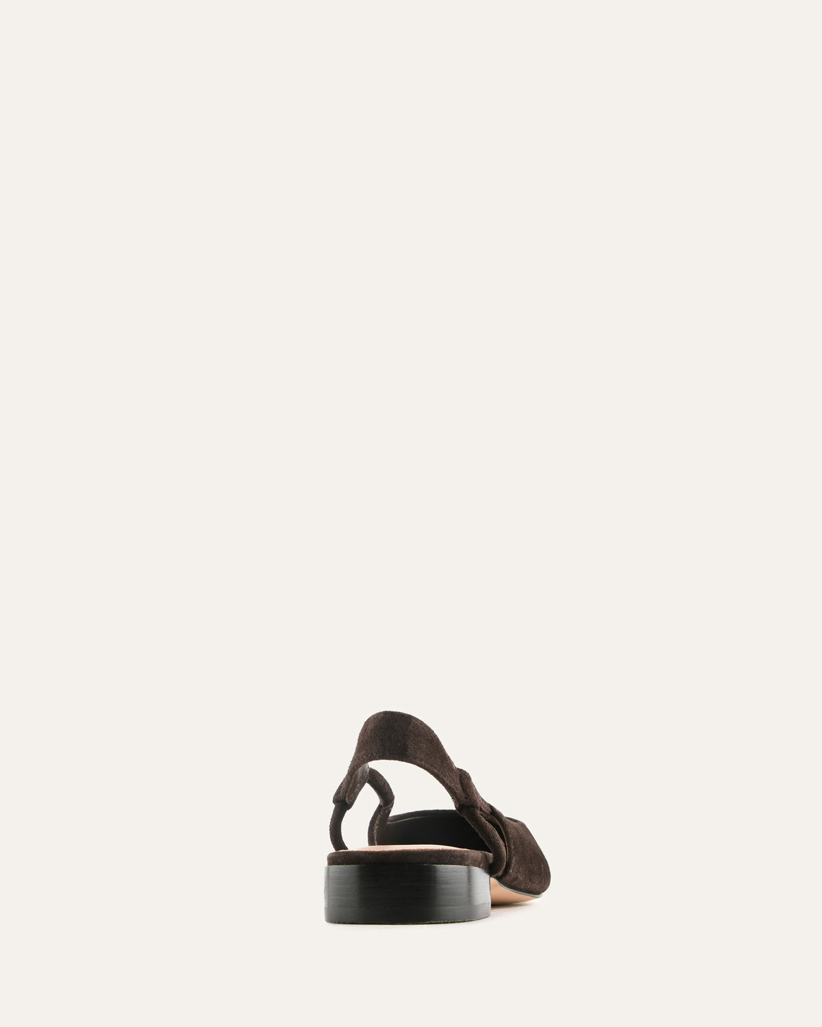 LARISSA DRESS FLATS BITTER CHOC SUEDE