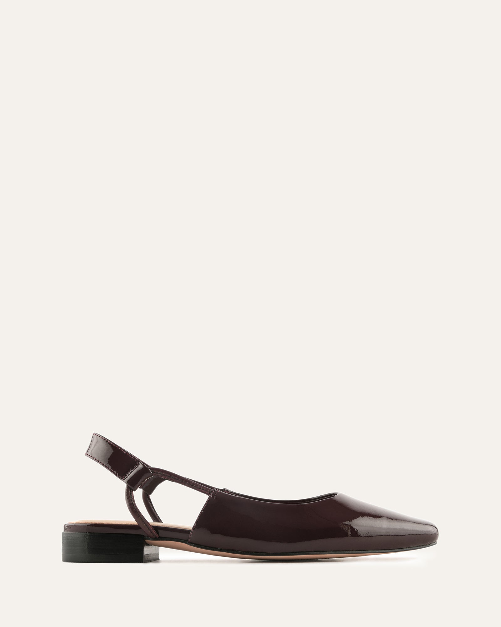 LARISSA DRESS FLATS MERLOT PATENT image