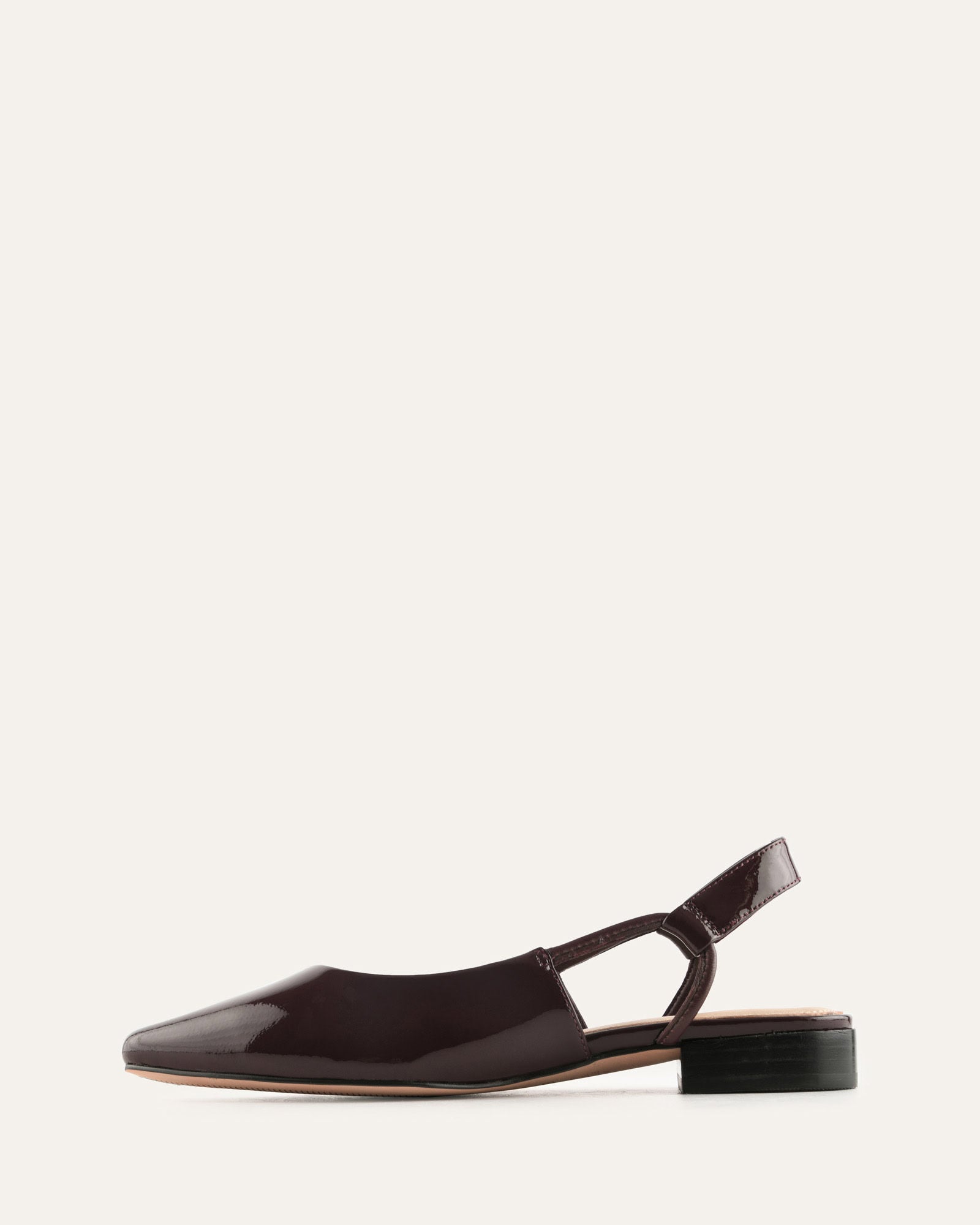 LARISSA DRESS FLATS MERLOT PATENT image