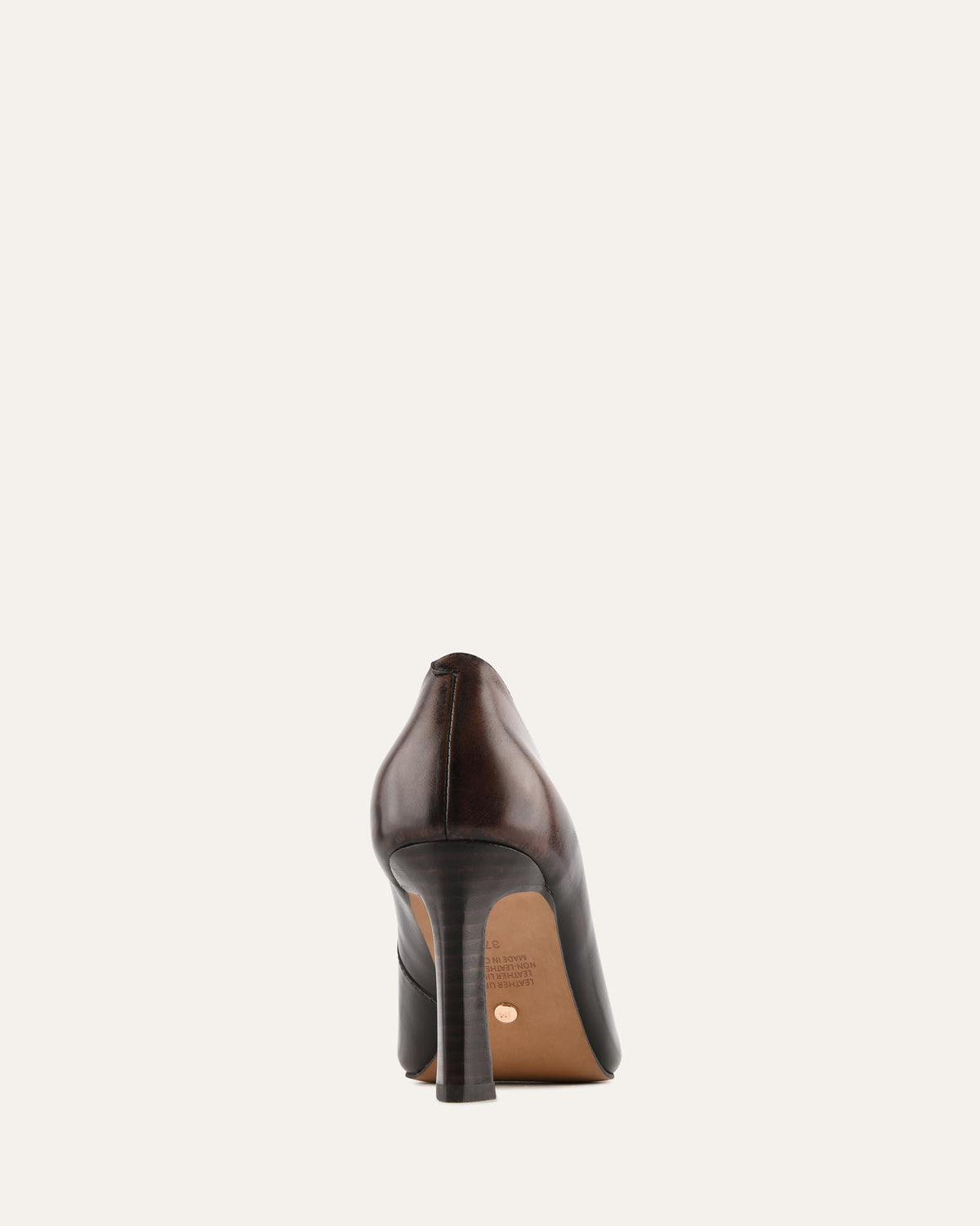 LAWSEN HIGH HEELS CHOCOLATE LEATHER