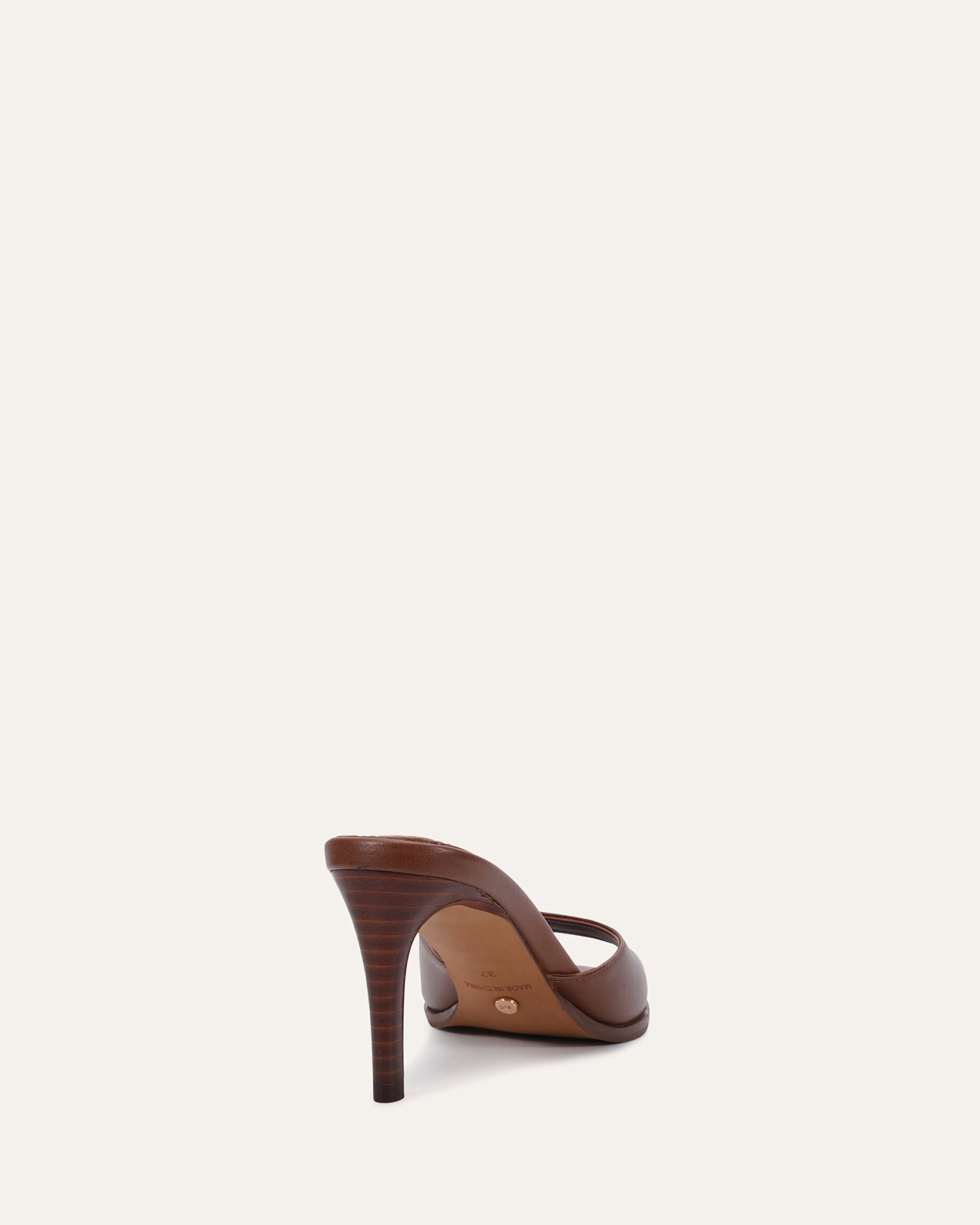 LEE MID HEEL SANDALS PECAN LEATHER image