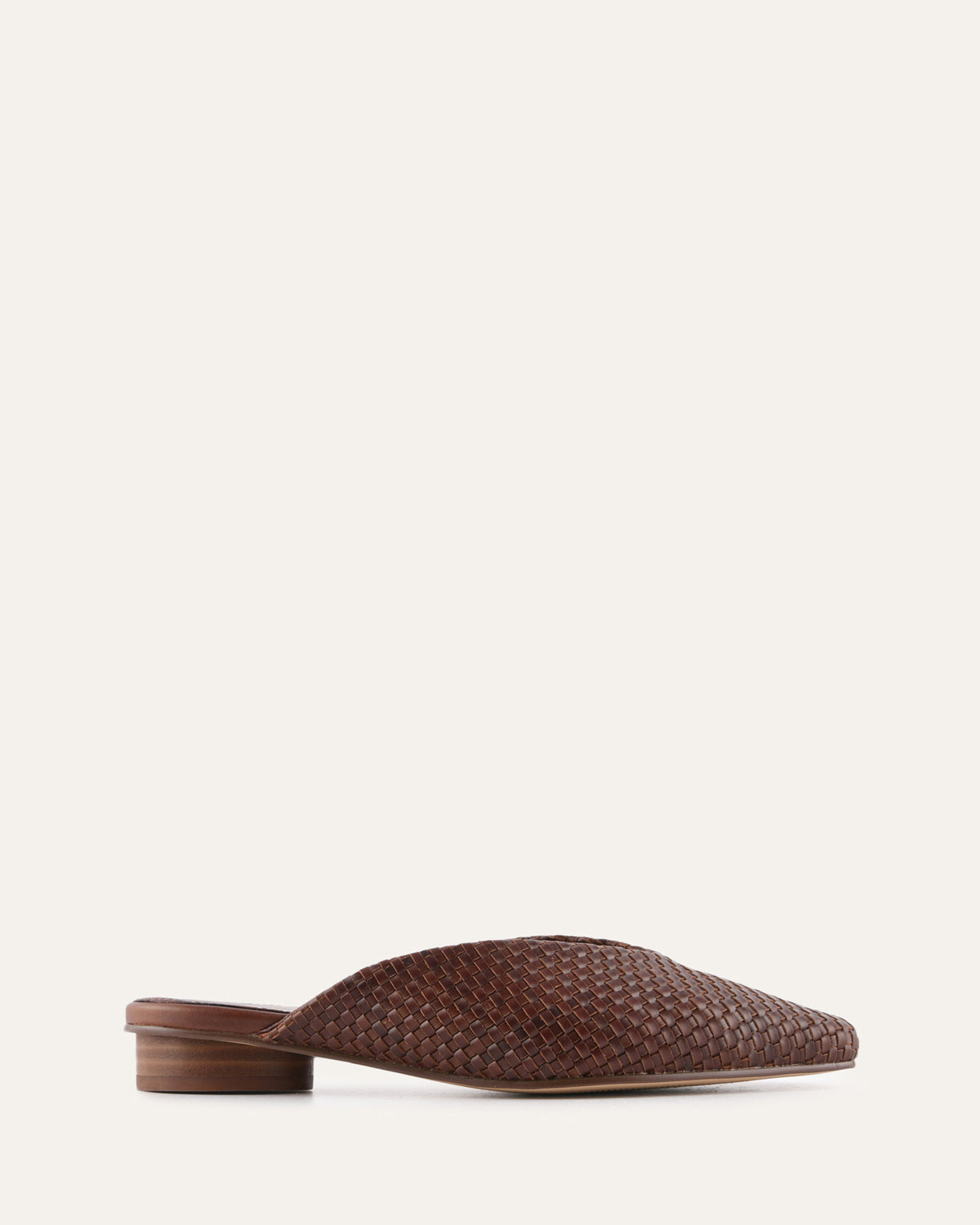 LENA DRESS FLATS PECAN LEATHER