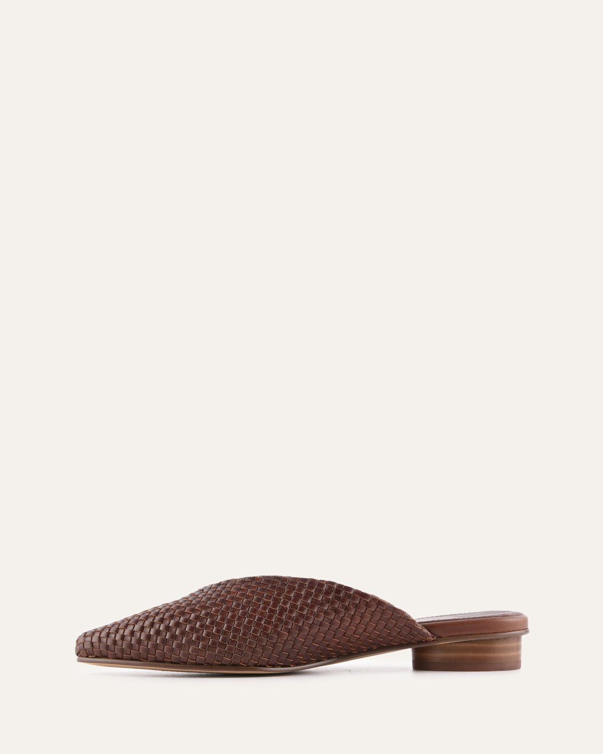 LENA DRESS FLATS PECAN LEATHER