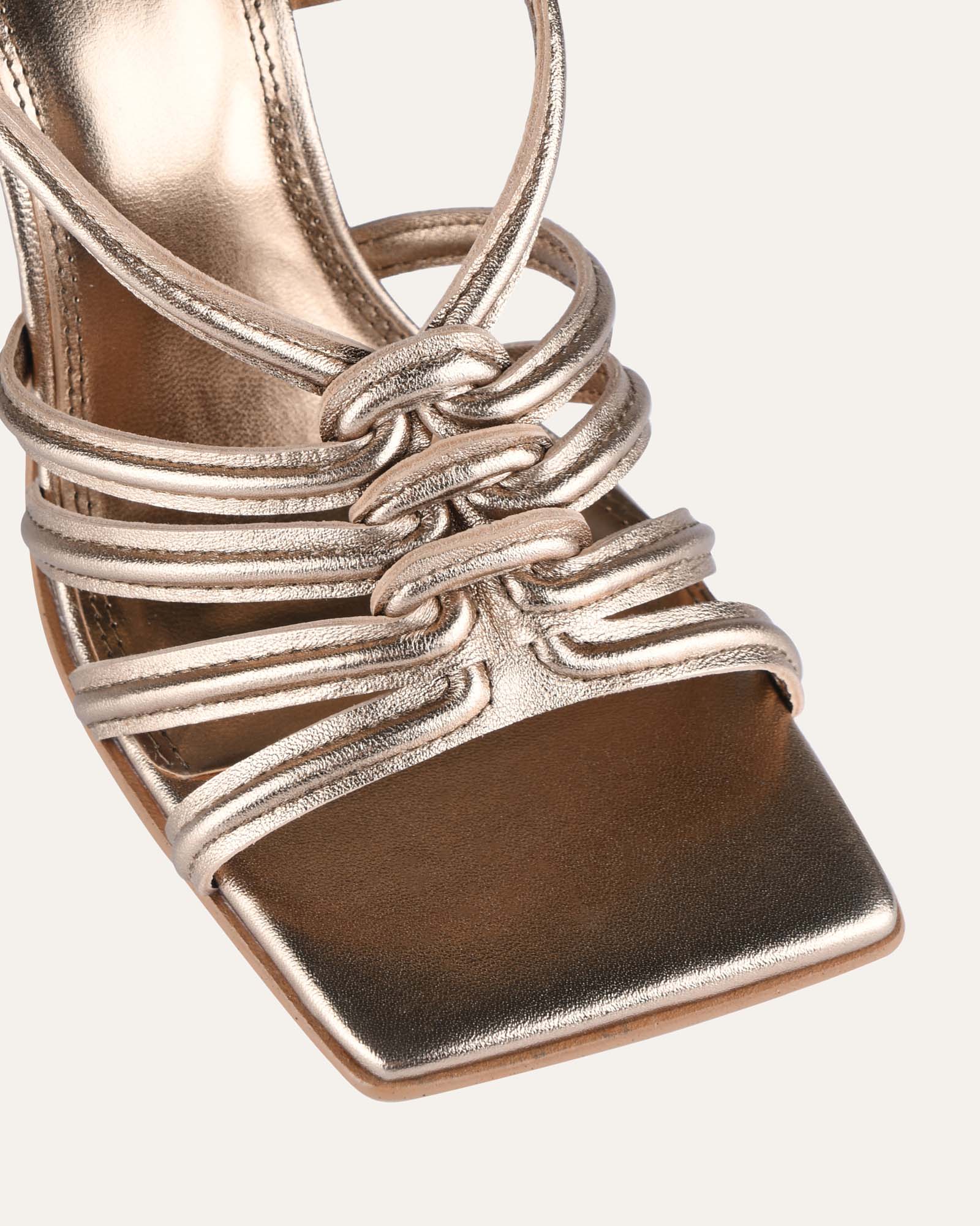 Glamorous Party Gold High Heels For Women, Metallic Criss Cross Strap  Artificial Leather Point Open Toe Ankle Strap Chunky Heeled Sandals for Sale  Australia| New Collection Online| SHEIN Australia