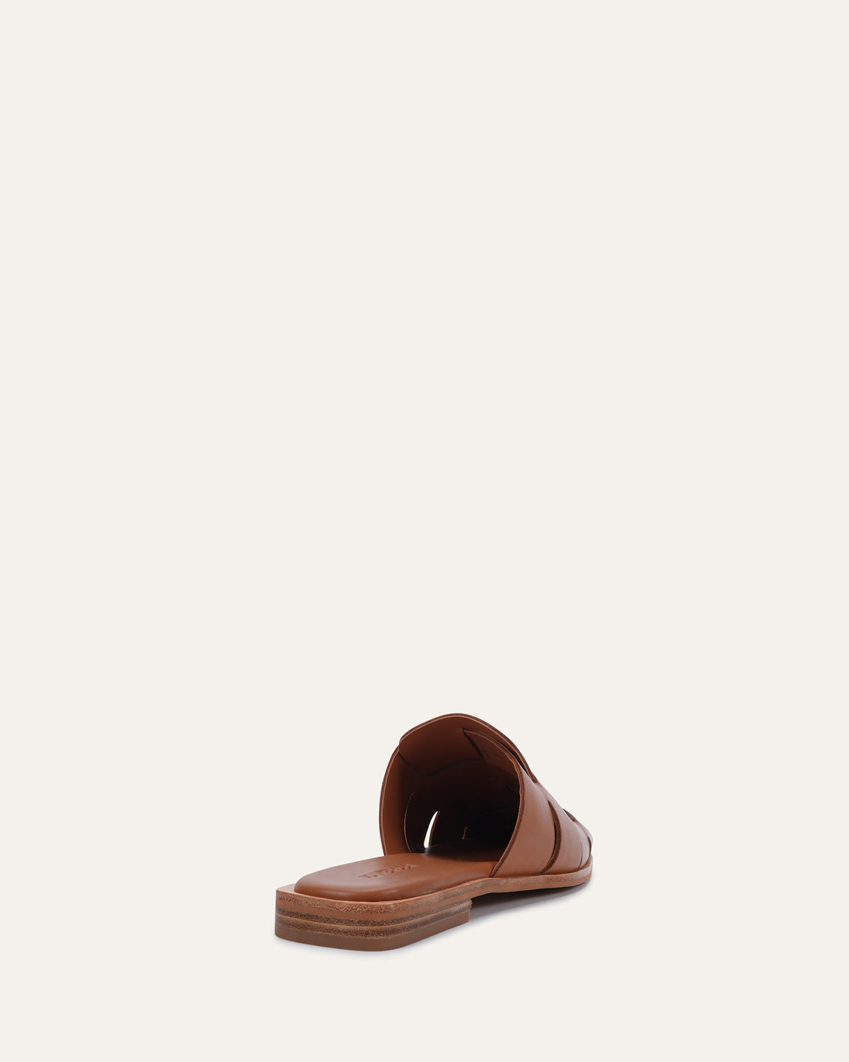 LOPEZ CASUAL SLIDES TUSCAN TAN LEATHERv