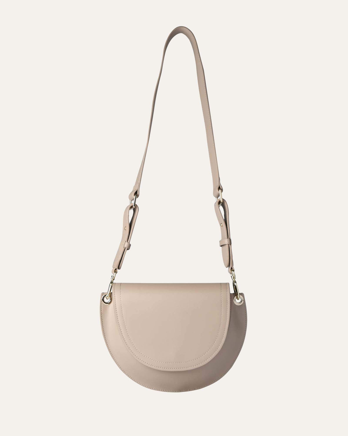 LORE CROSS BODY BAG TAUPE LEATHER