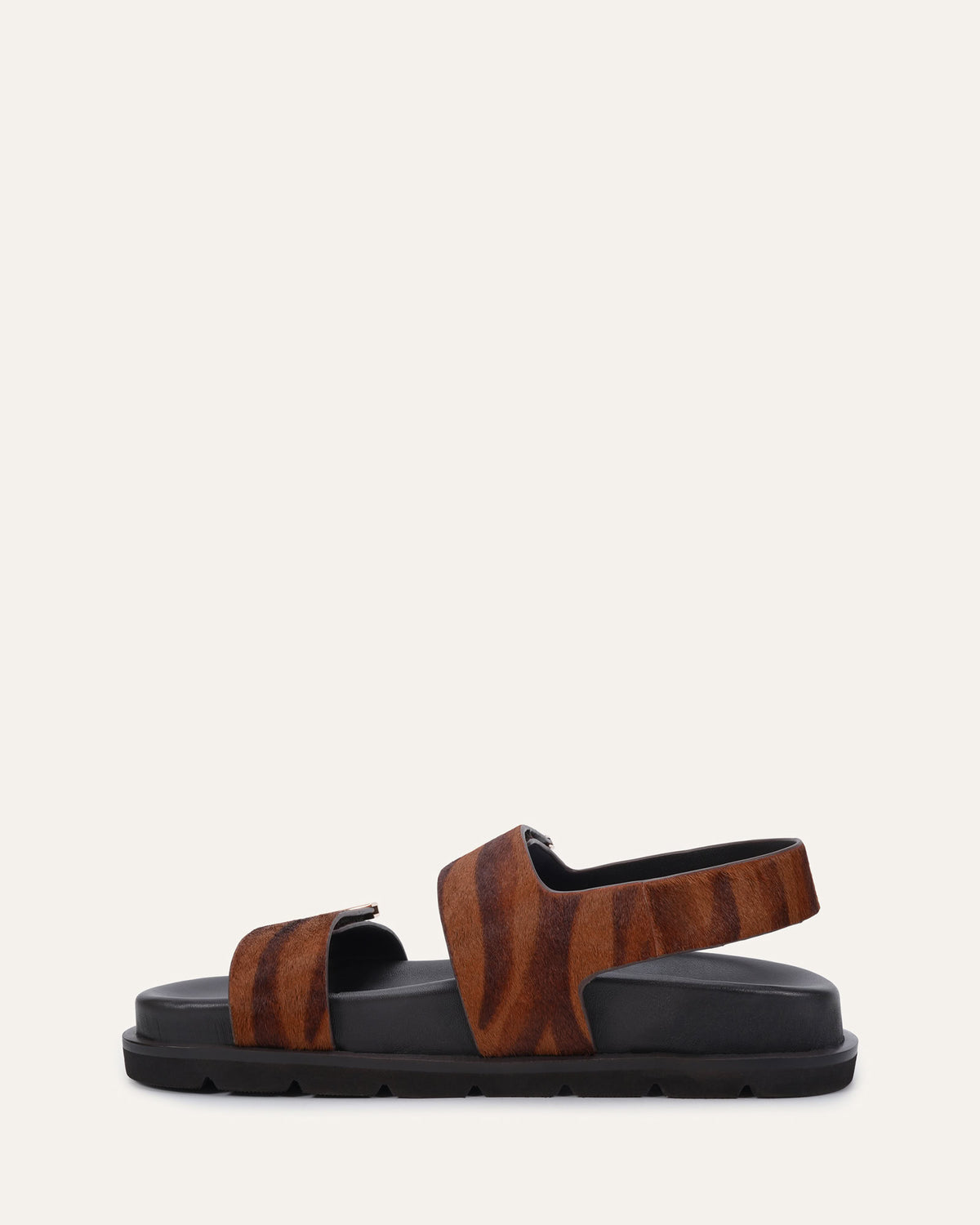 LORENA FLAT SANDALS TIGER STRIPE