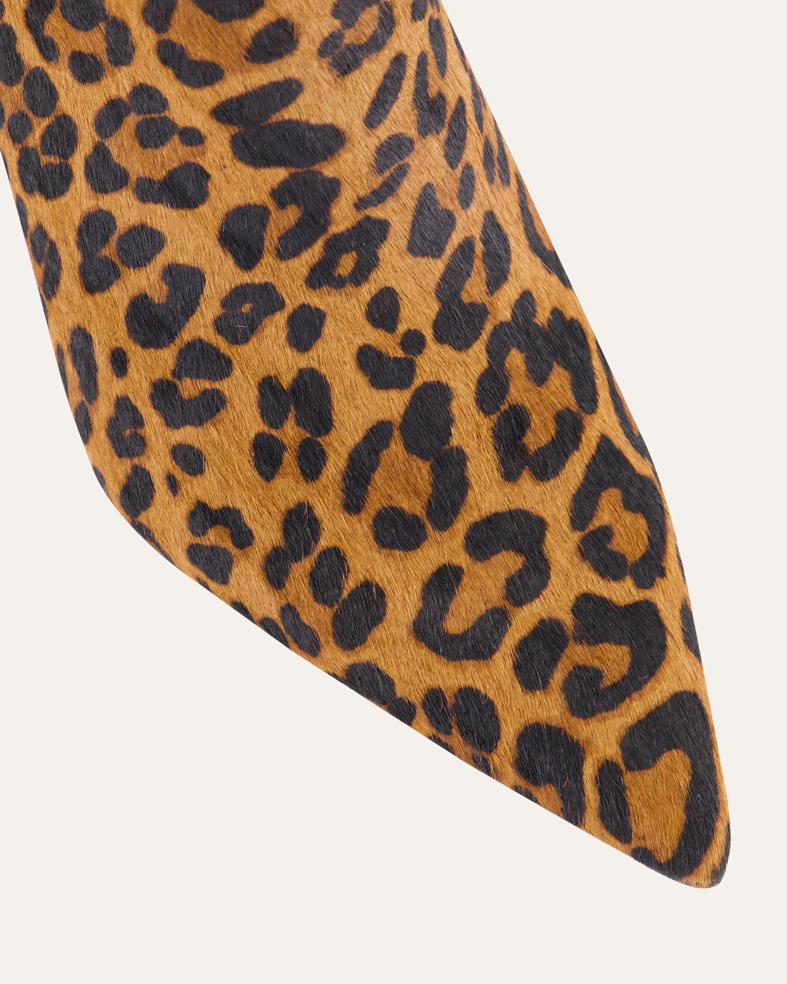 LOTTIE HIGH ANKLE BOOTS LEOPARD PRINT LEATHER image