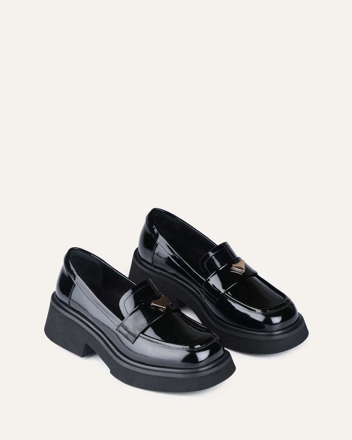 LUCA LOAFERS BLACK PATENT