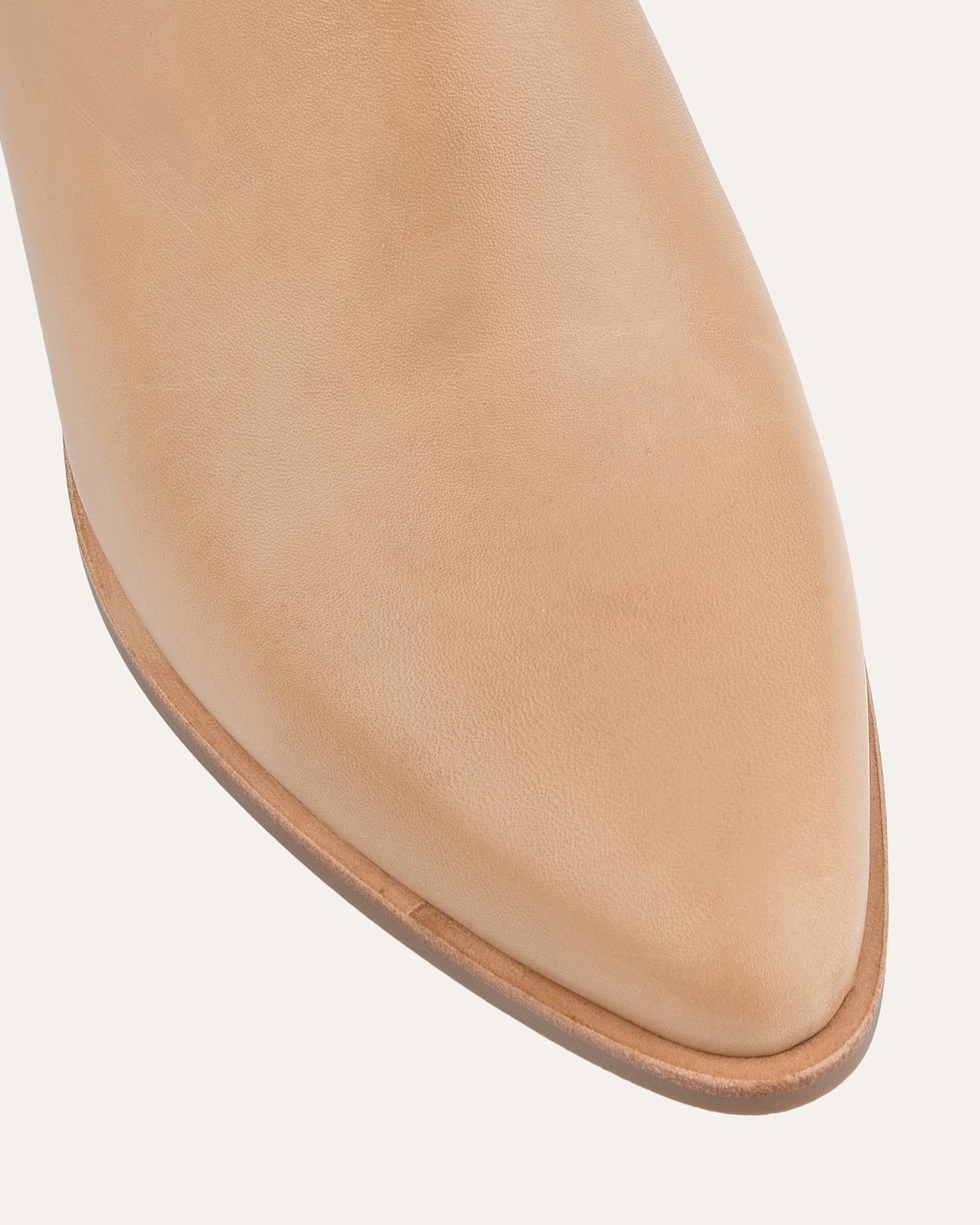 LUNA HIGH ANKLE BOOTS BUTTERSCOTCH LEATHER image