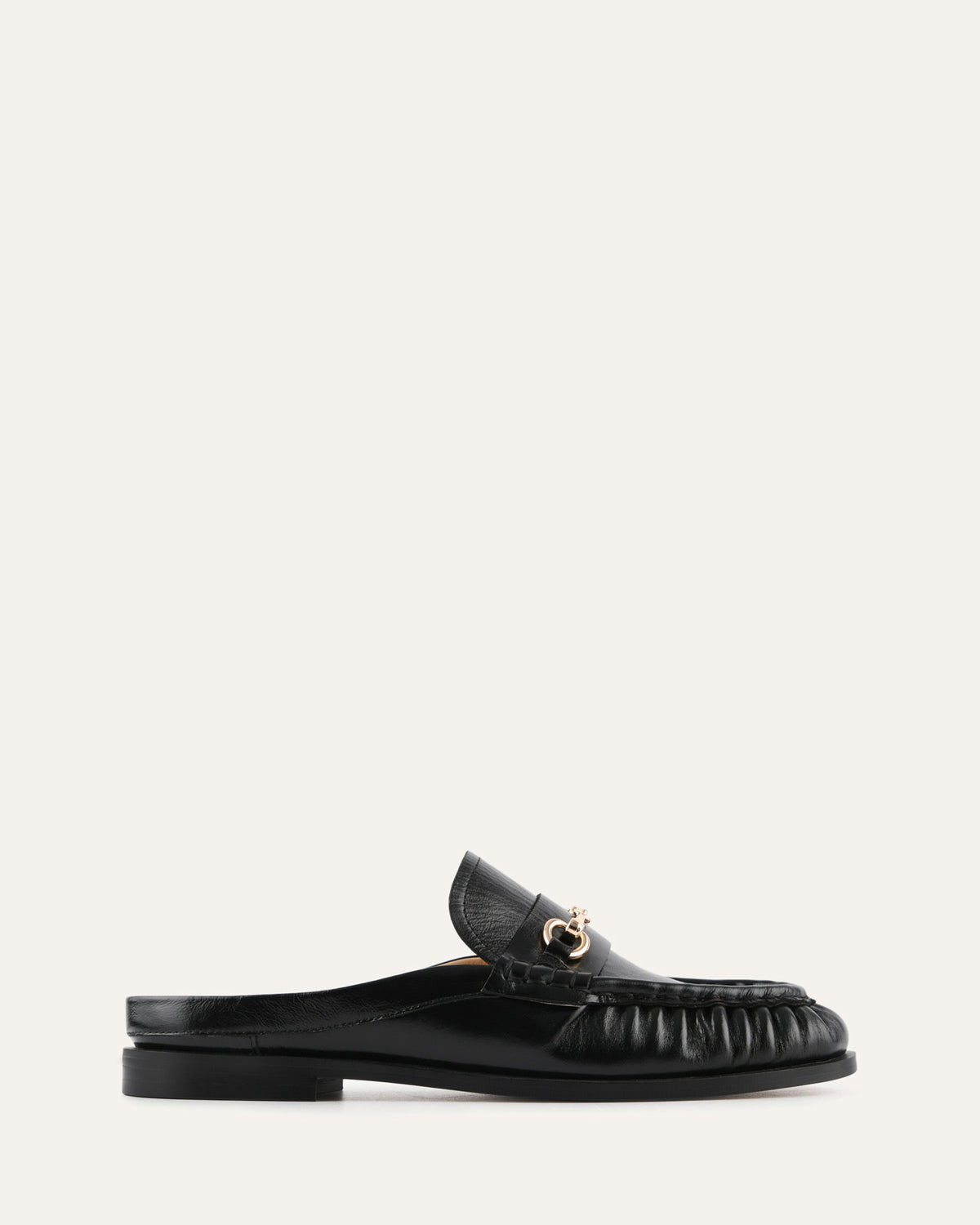 MAGGIE LOAFERS BLACK LEATHER
