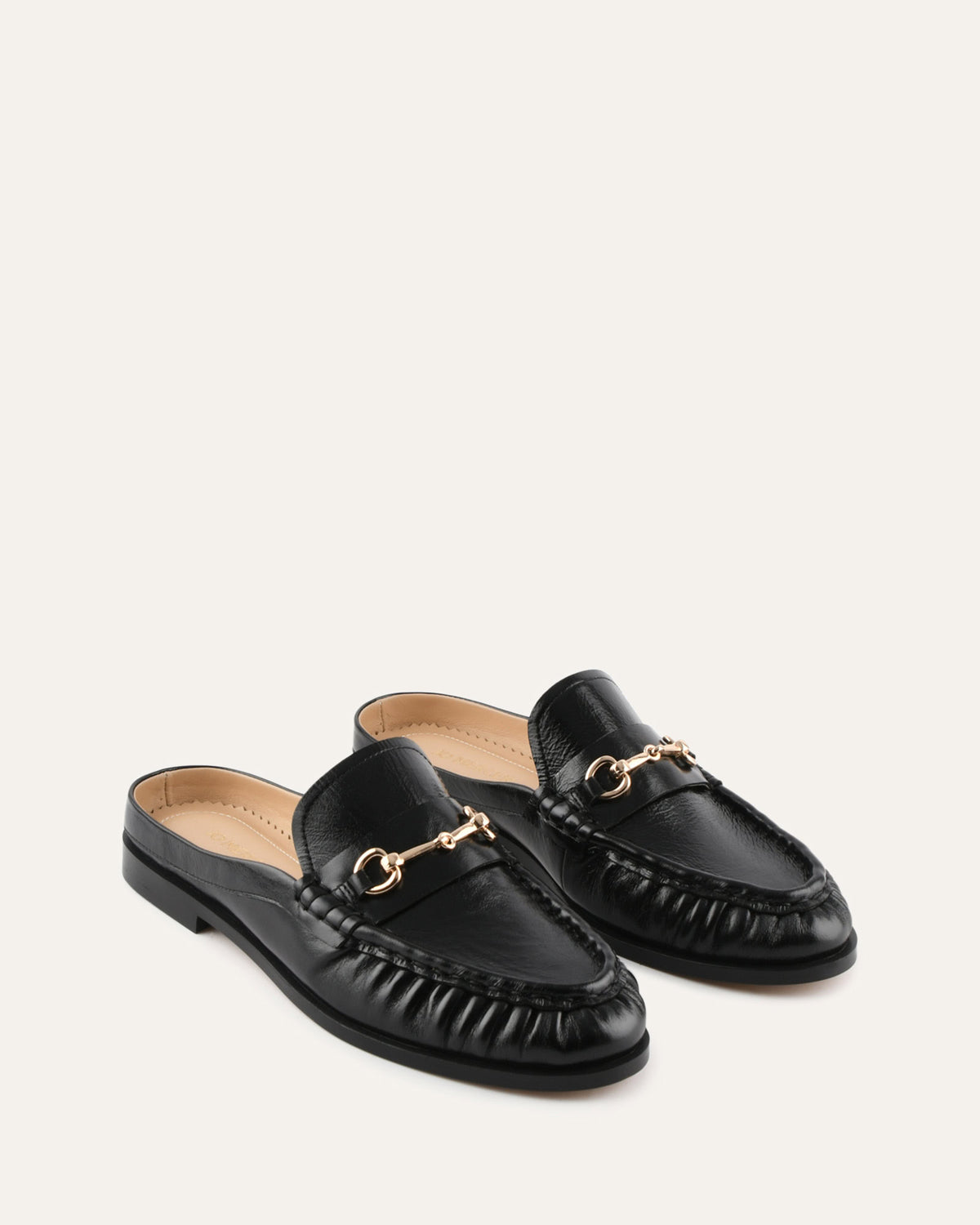 MAGGIE LOAFERS BLACK LEATHER