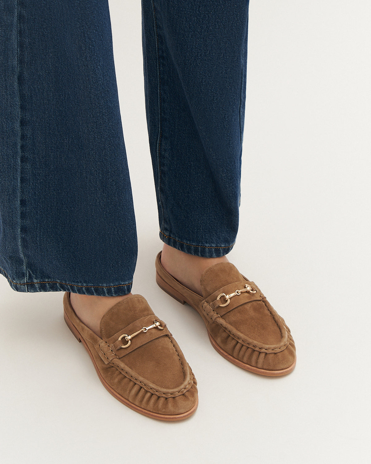 MAGGIE LOAFERS LATTE SUEDE