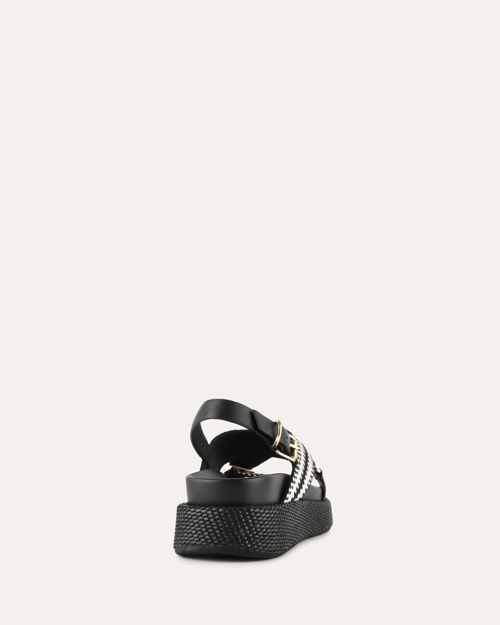 MARLEY FLAT SANDALS BLACK MULTI image