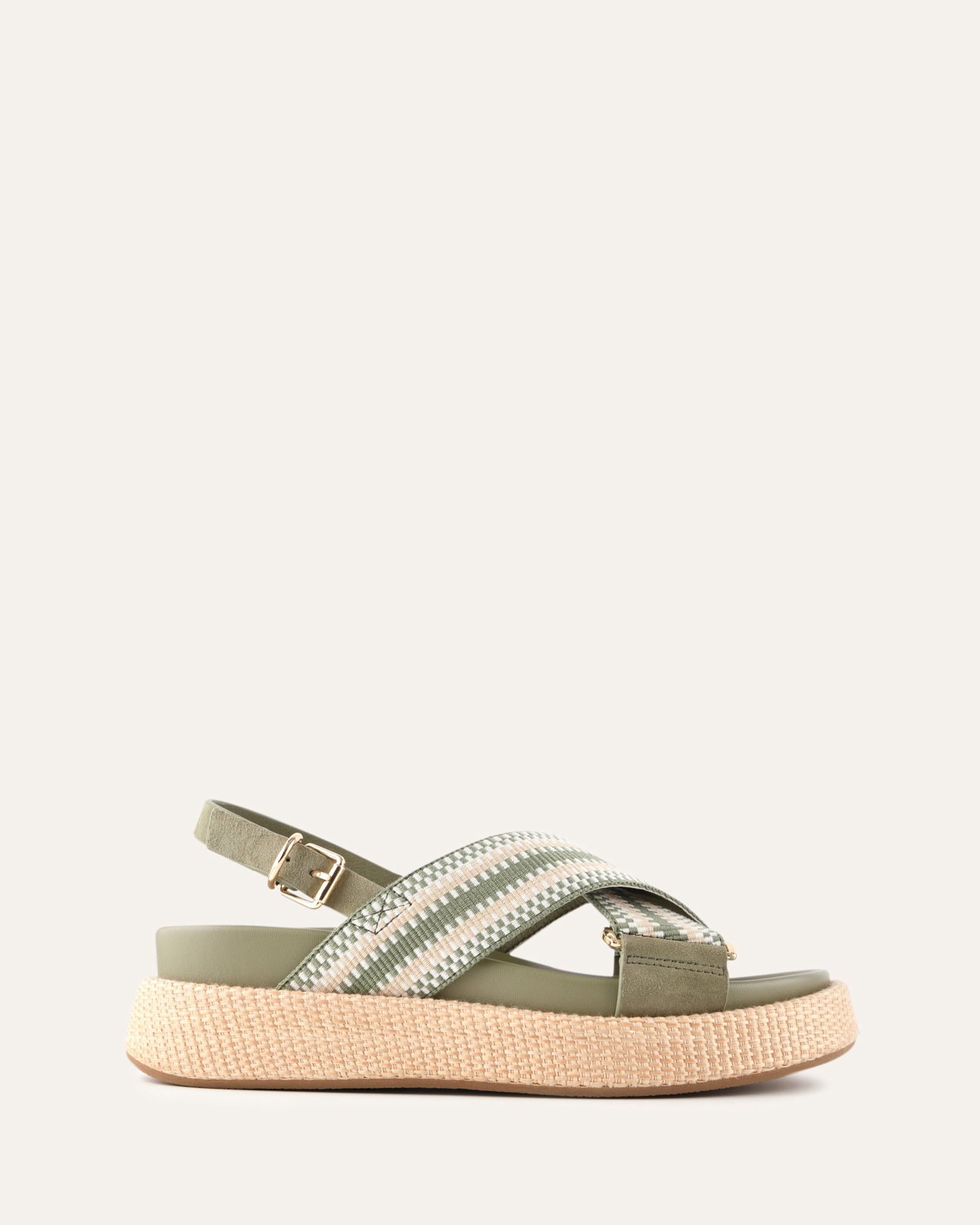 MARLEY FLAT SANDALS SAGE MULTI image