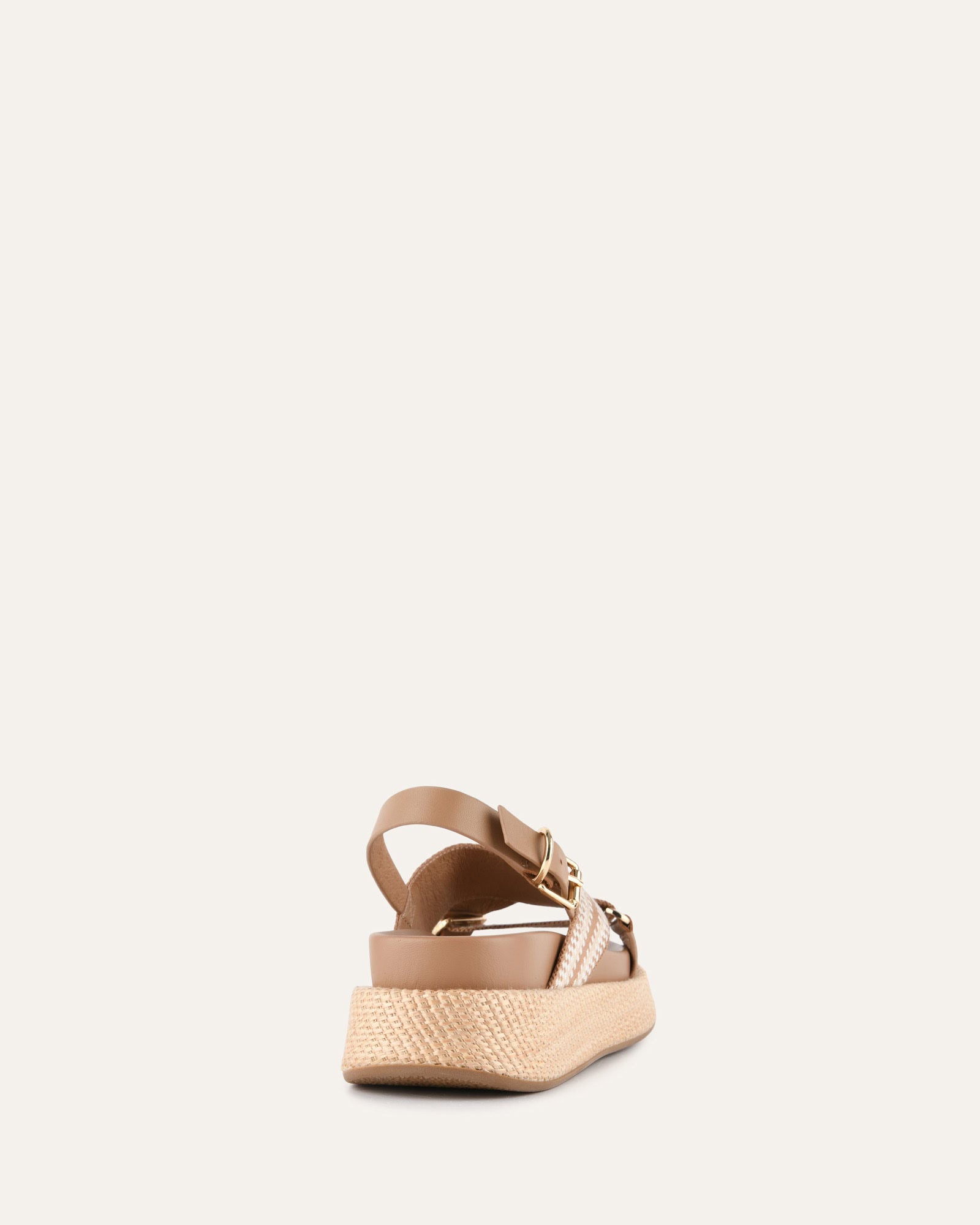 MARLEY FLAT SANDALS TAN MULTI image