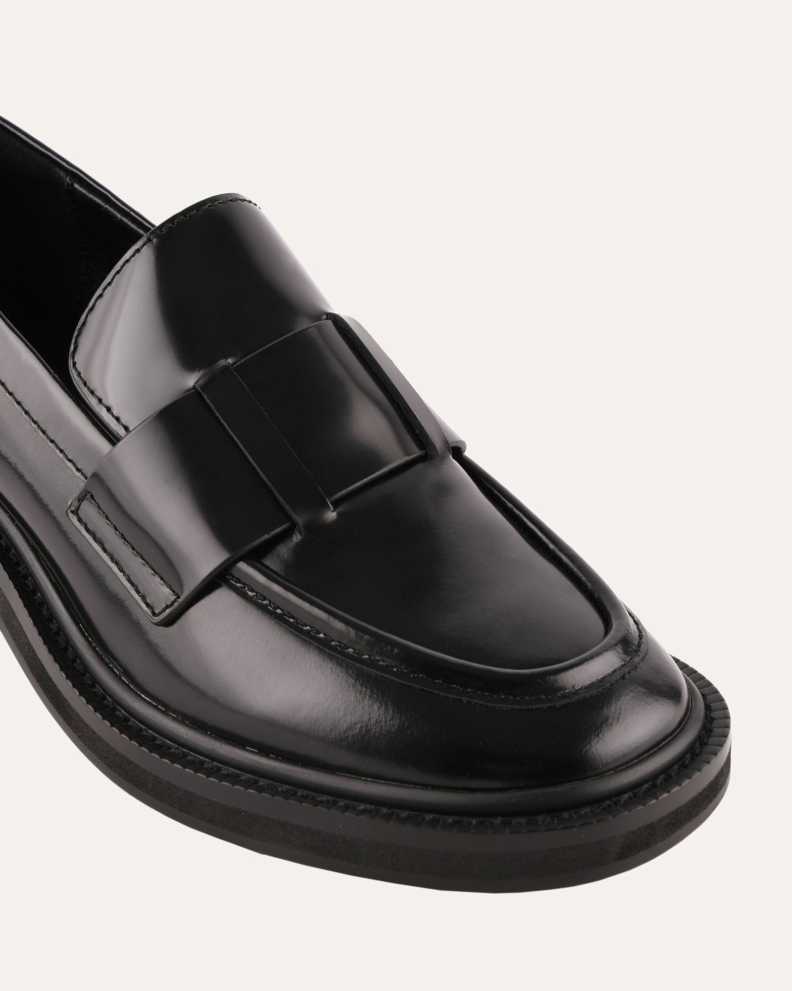 MATTHIAS LOW HEELS BLACK LEATHER image