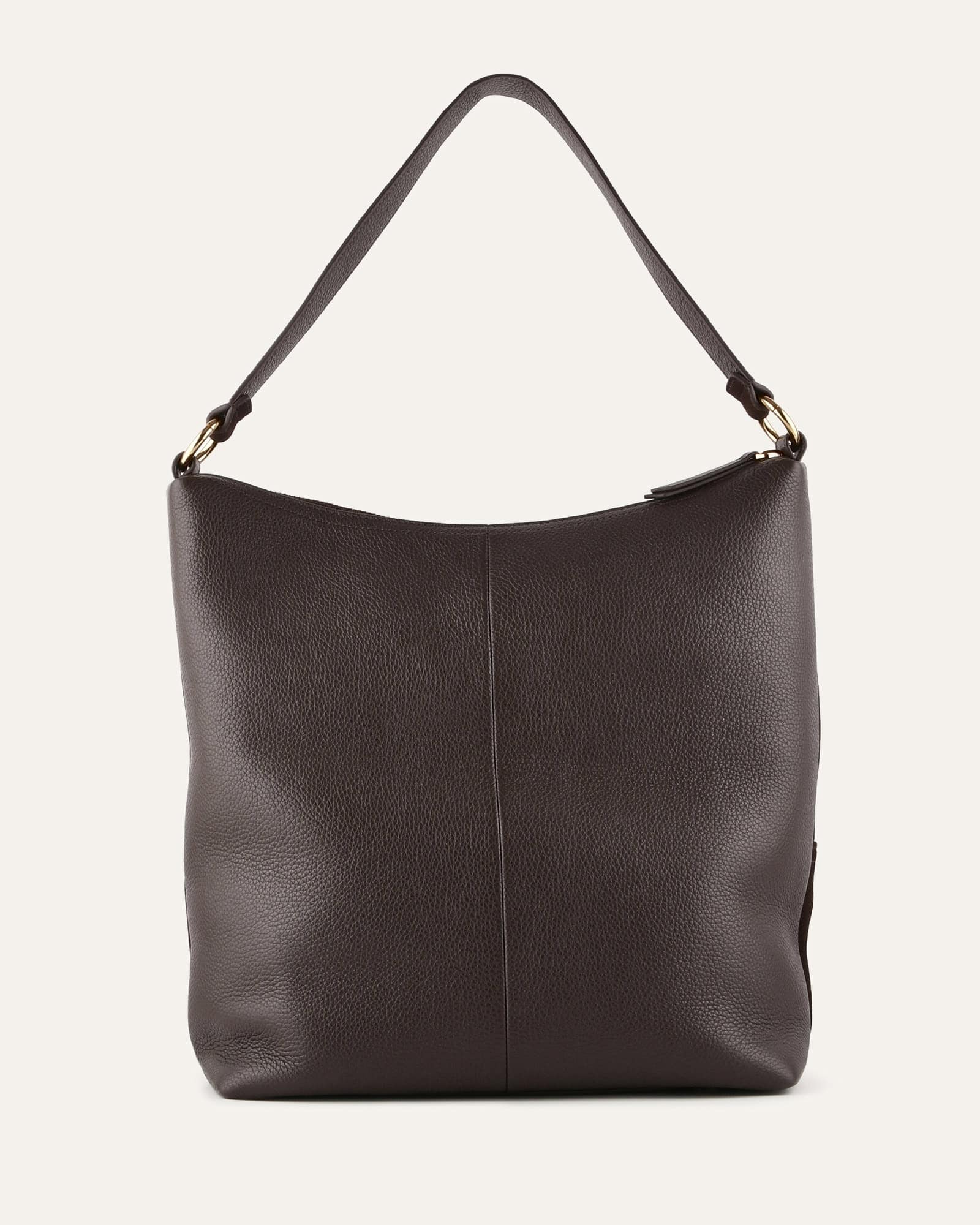 MICAH SHOULDER BAG BITTER CHOC SUEDE image