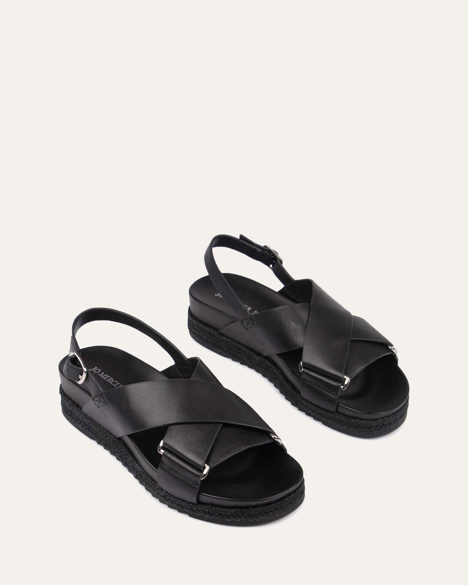 Aldo Leather Sandals Women UK 6 Black Wedges NEW SUMMER SHOES Holiday  Meresha | eBay