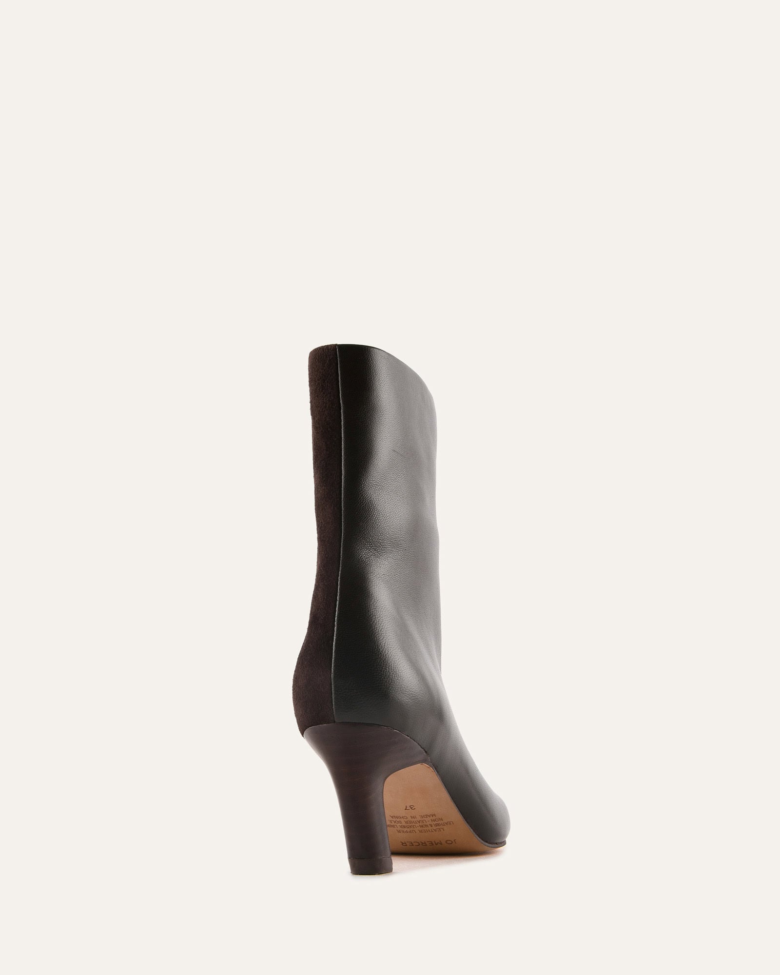 MILLER MID ANKLE BOOTS BITTER CHOC MULTI image